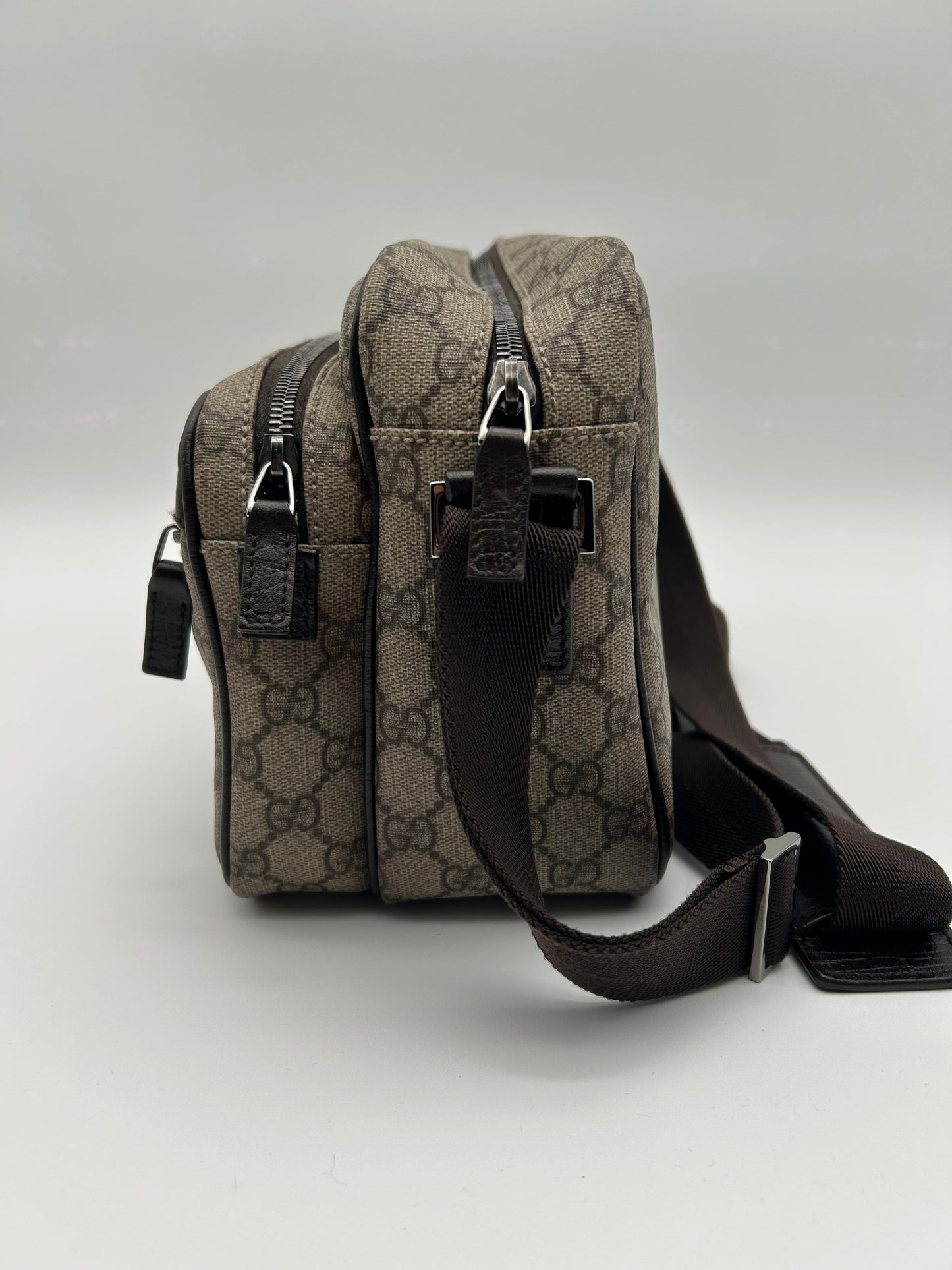 Gucci Borsa GG Vintage a Tracolla Marrone Gucci