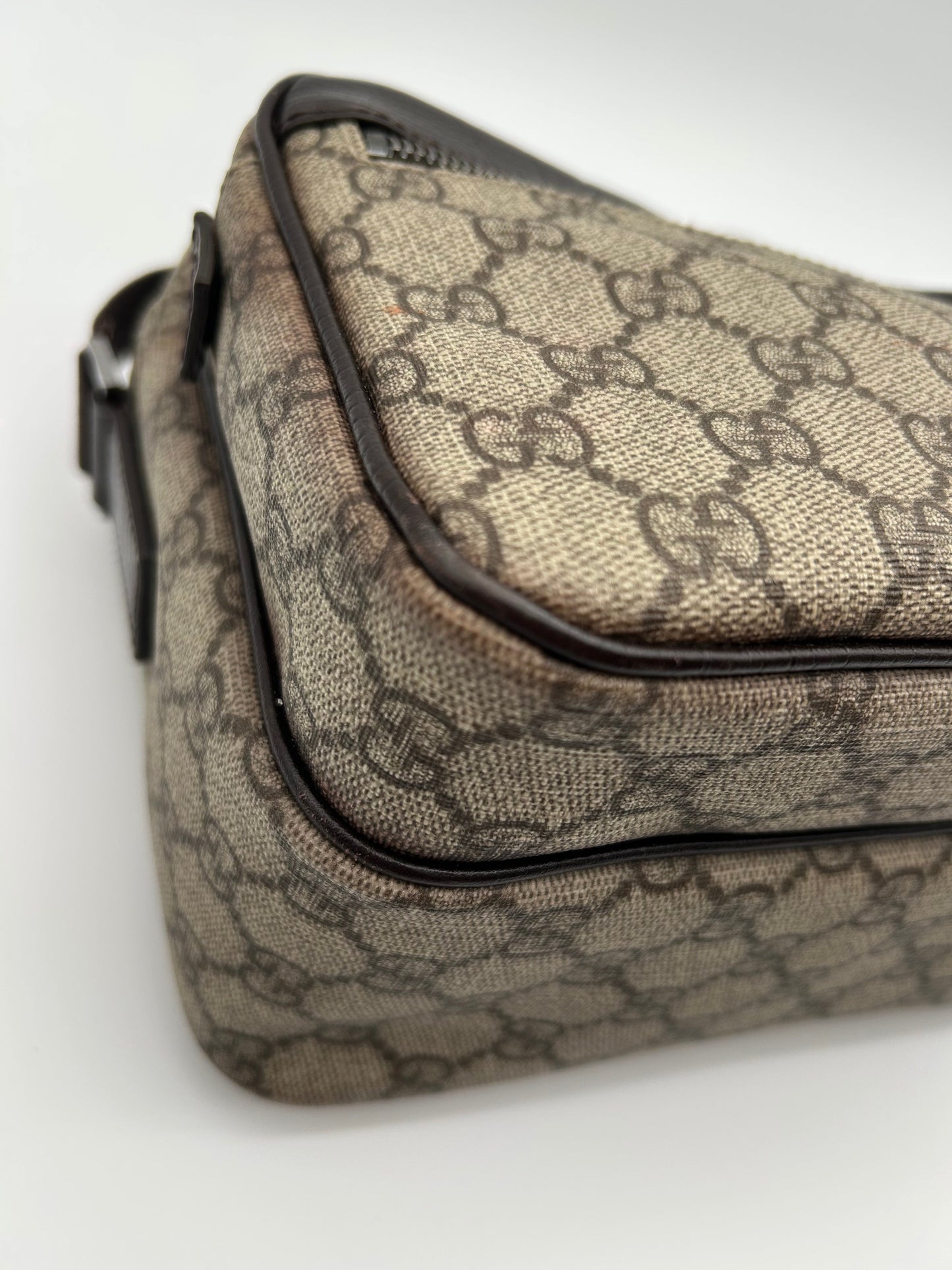 Gucci Borsa GG Vintage a Tracolla Marrone Gucci