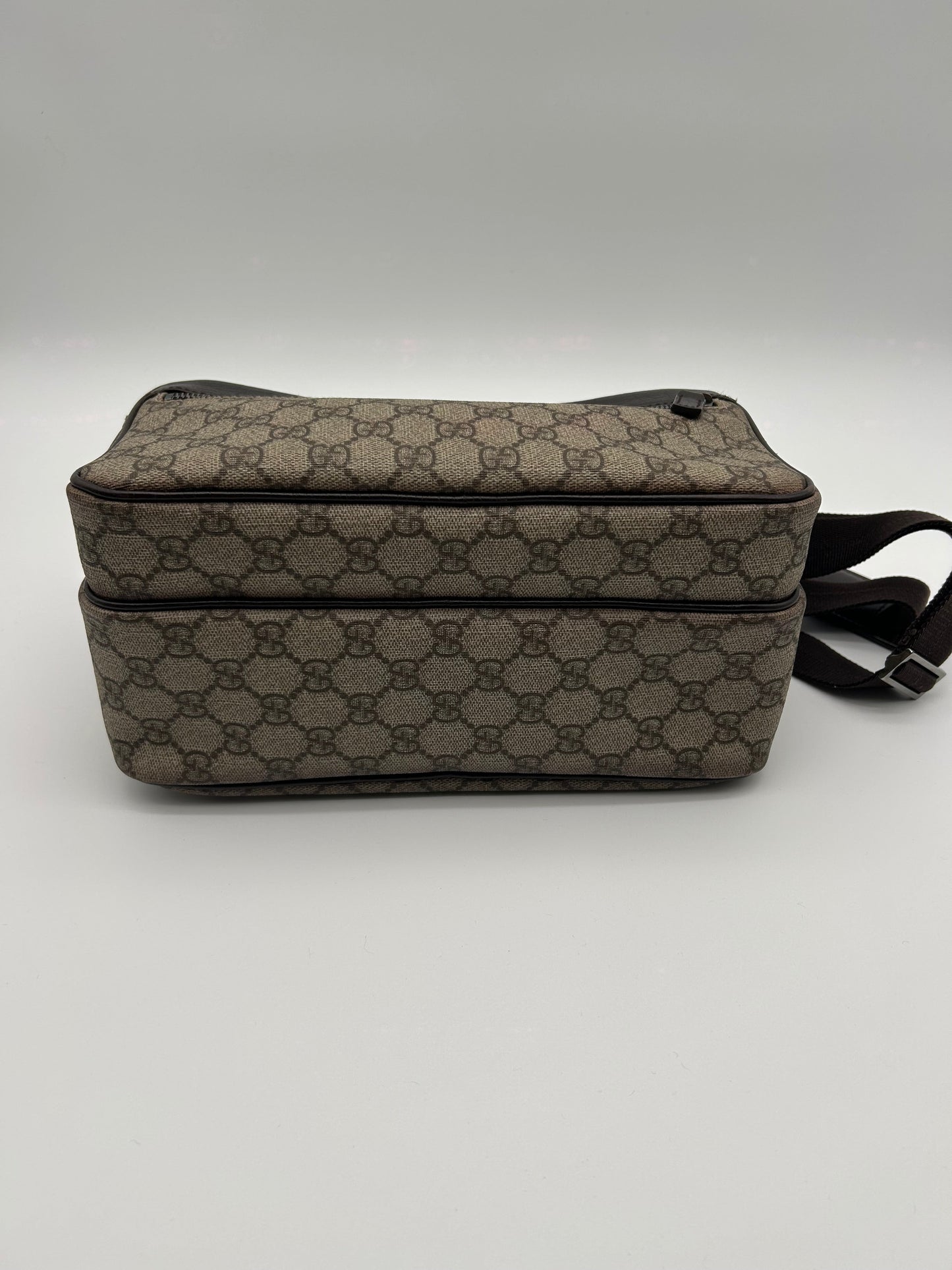 Gucci Borsa GG Vintage a Tracolla Marrone Gucci