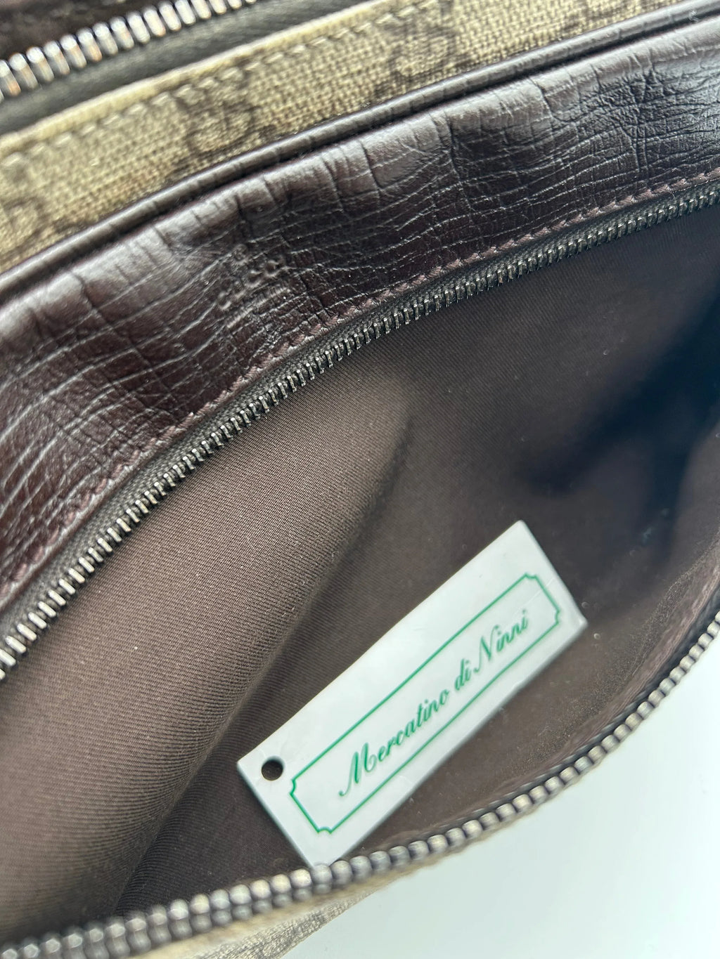 Gucci Borsa GG Vintage a Tracolla Marrone - Mercatino di Ninni