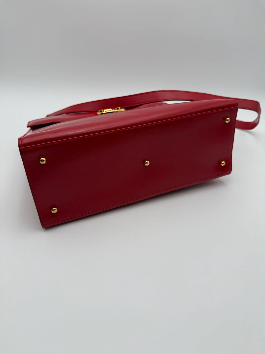 Gucci-Borsa-Lady-Lock-Vintage-in-Pelle-Lucida-Rossa-Mercatino-di-Ninni-70915691020637 - Mercatino di Ninni