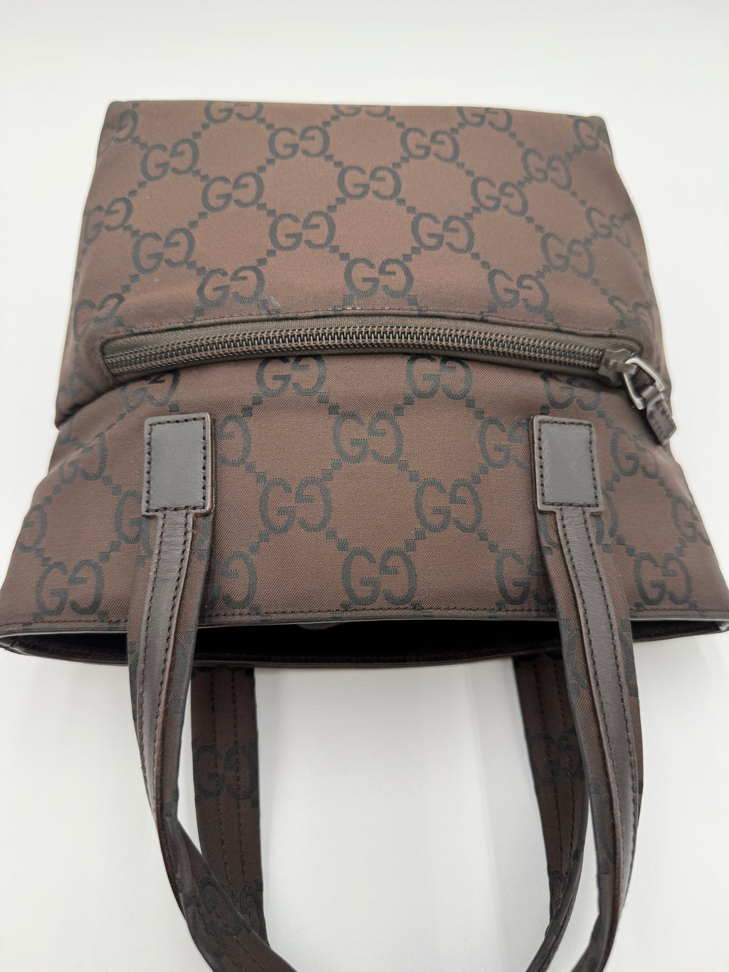 Gucci Borsa Mini in Tela Marrone Monogram - Mercatino di Ninni