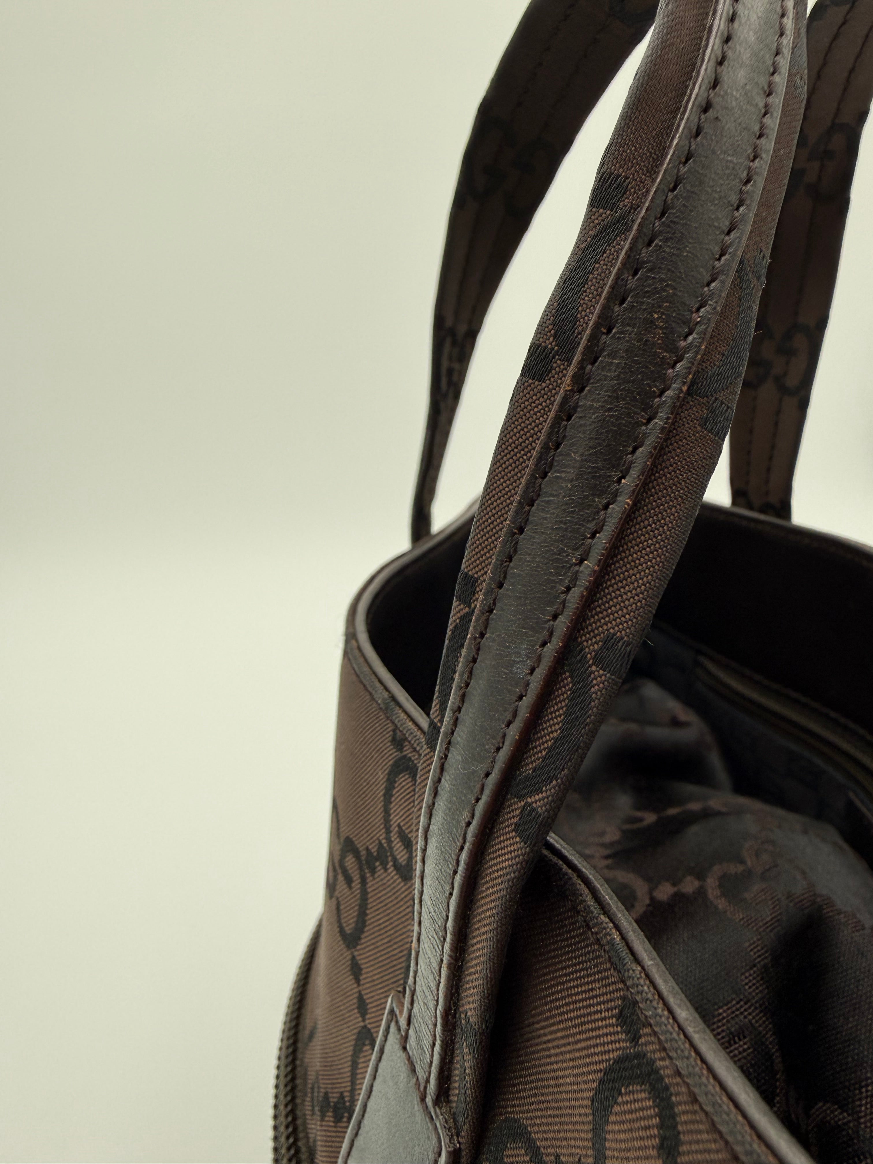 Gucci Borsa Mini in Tela Marrone Monogram - Mercatino di Ninni