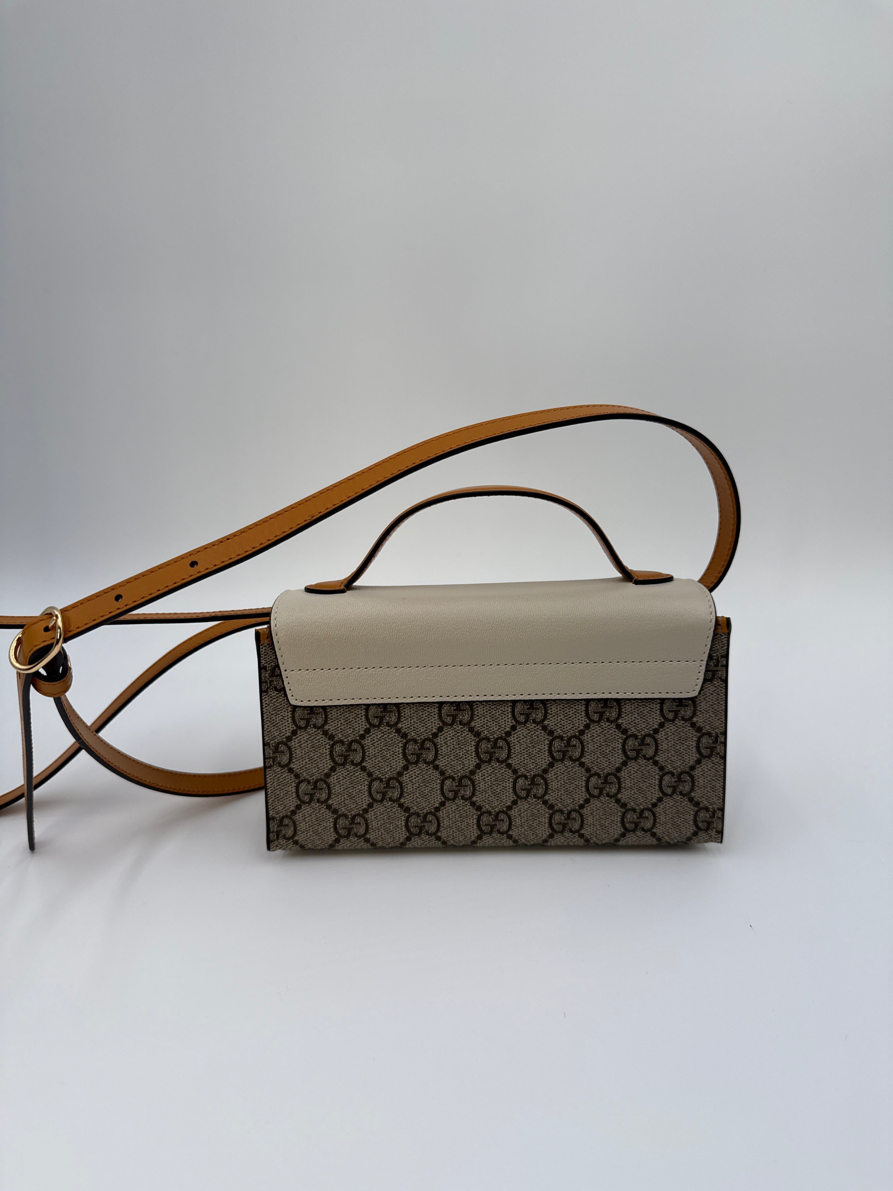 Gucci Borsa Padlock Mini Beige Gucci