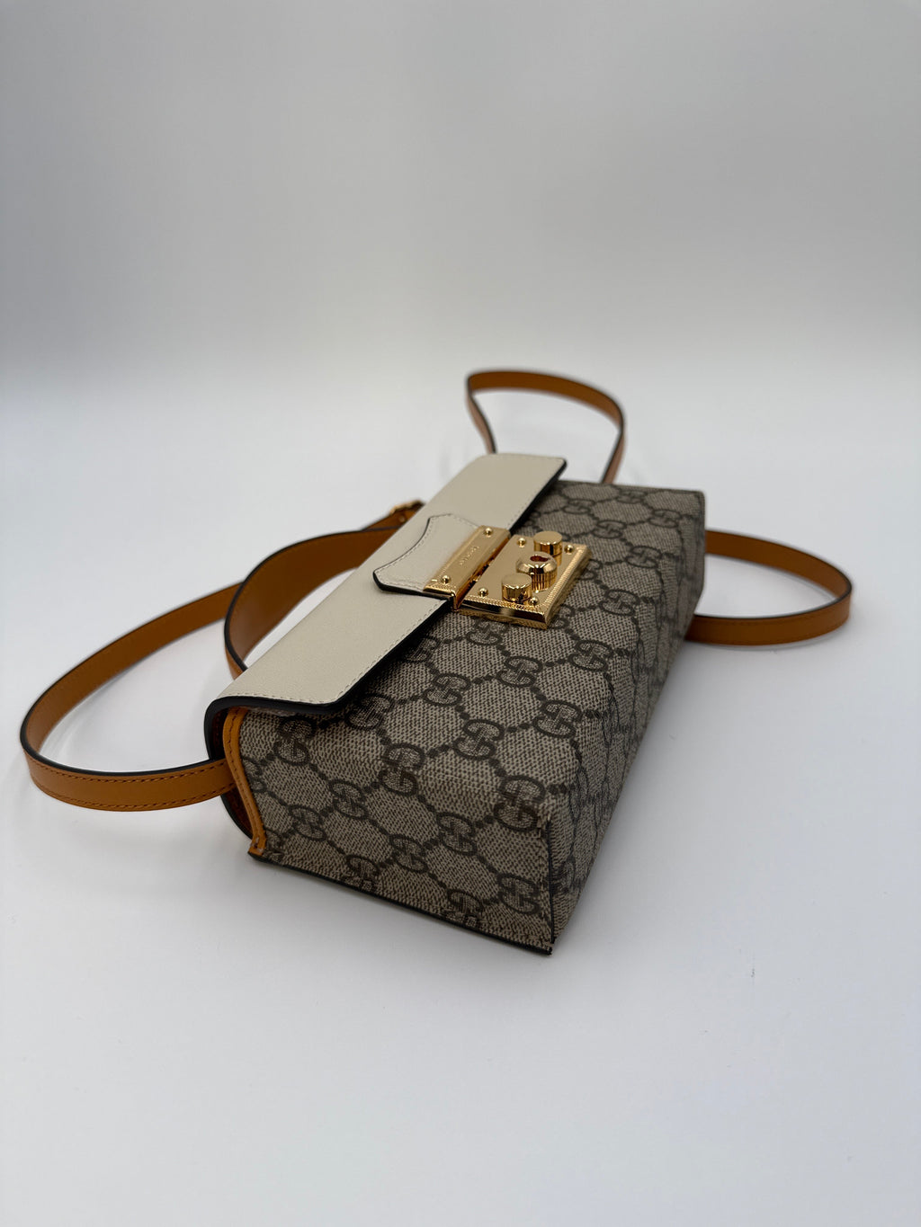 Gucci Borsa Padlock Mini Beige Gucci