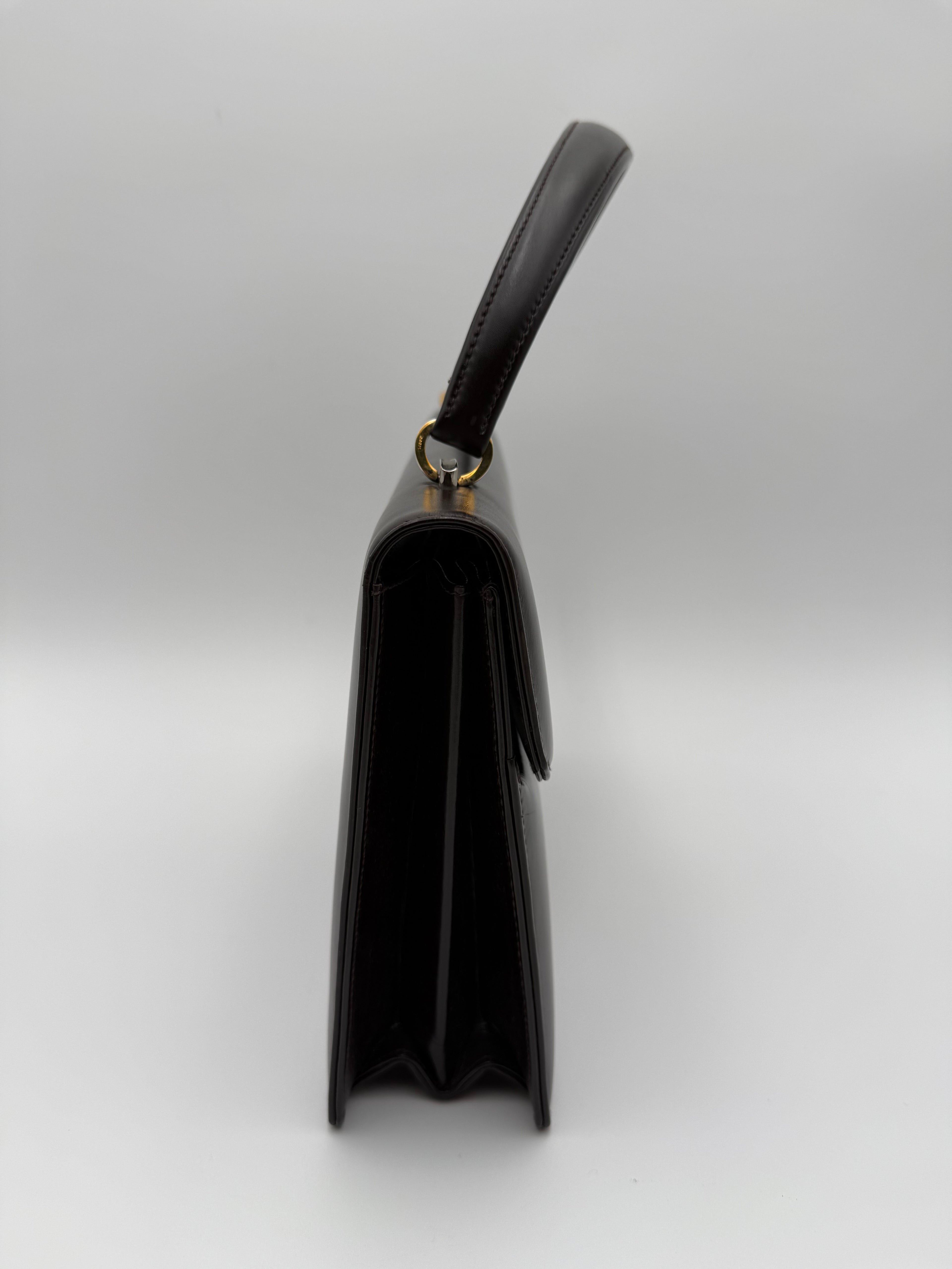 Gucci Borsa a Mano Vintage Pelle Marrone - Mercatino di Ninni