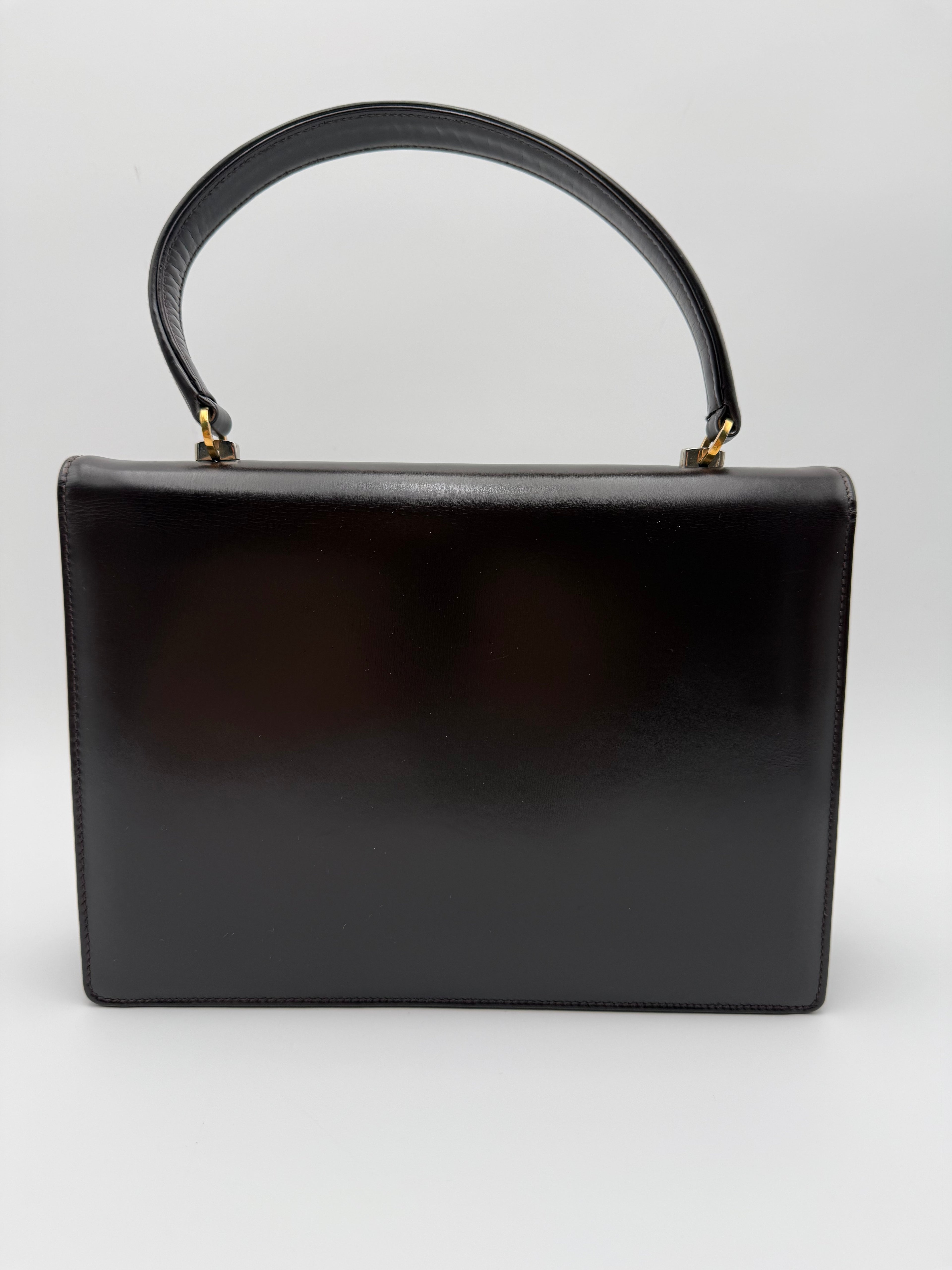 Gucci Borsa a Mano Vintage Pelle Marrone - Mercatino di Ninni