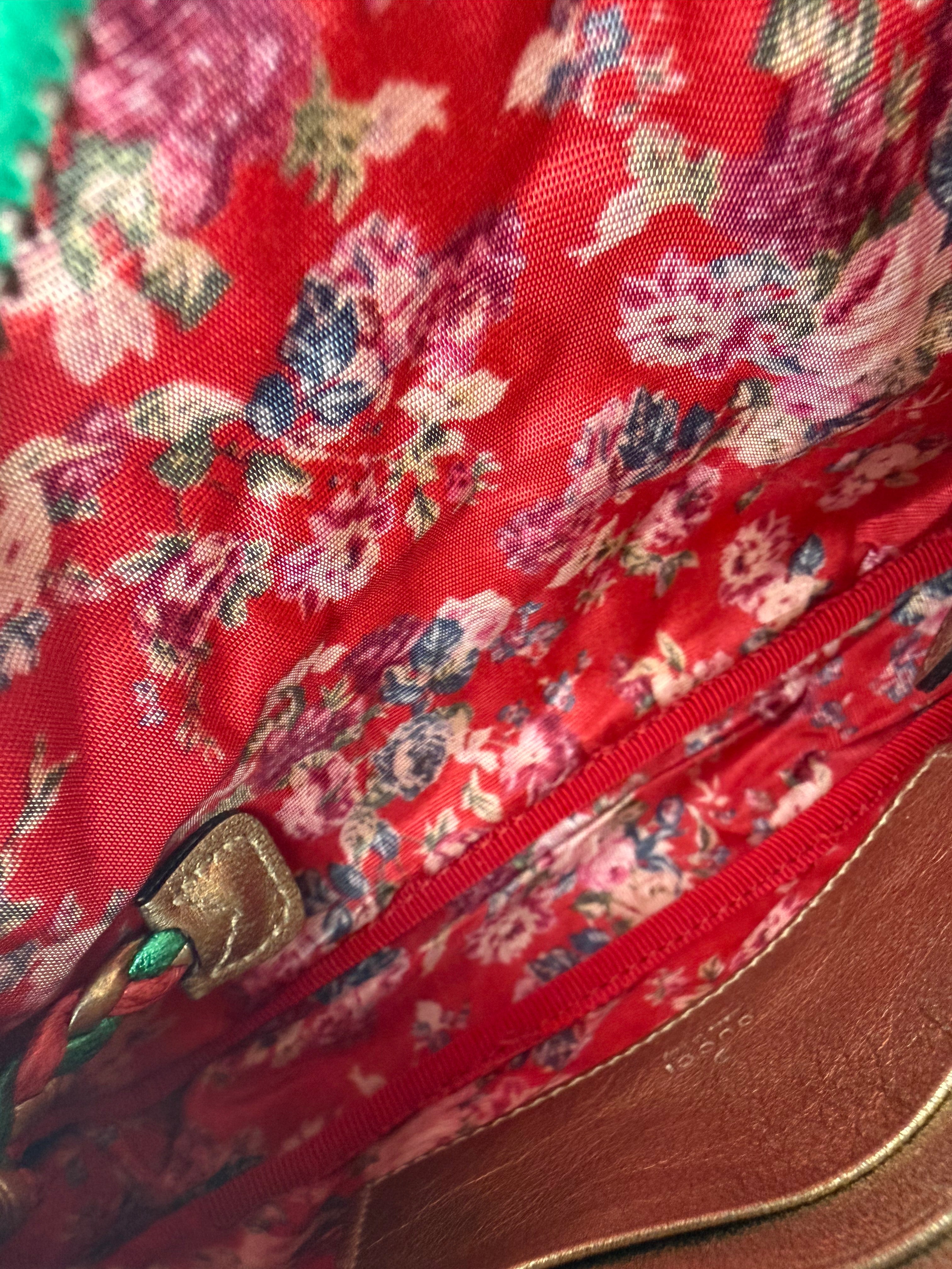 Gucci Borsa a Tracolla in Pelle Laminata e Trapuntata Mini Cruise 2019 Rossa - Mercatino di Ninni