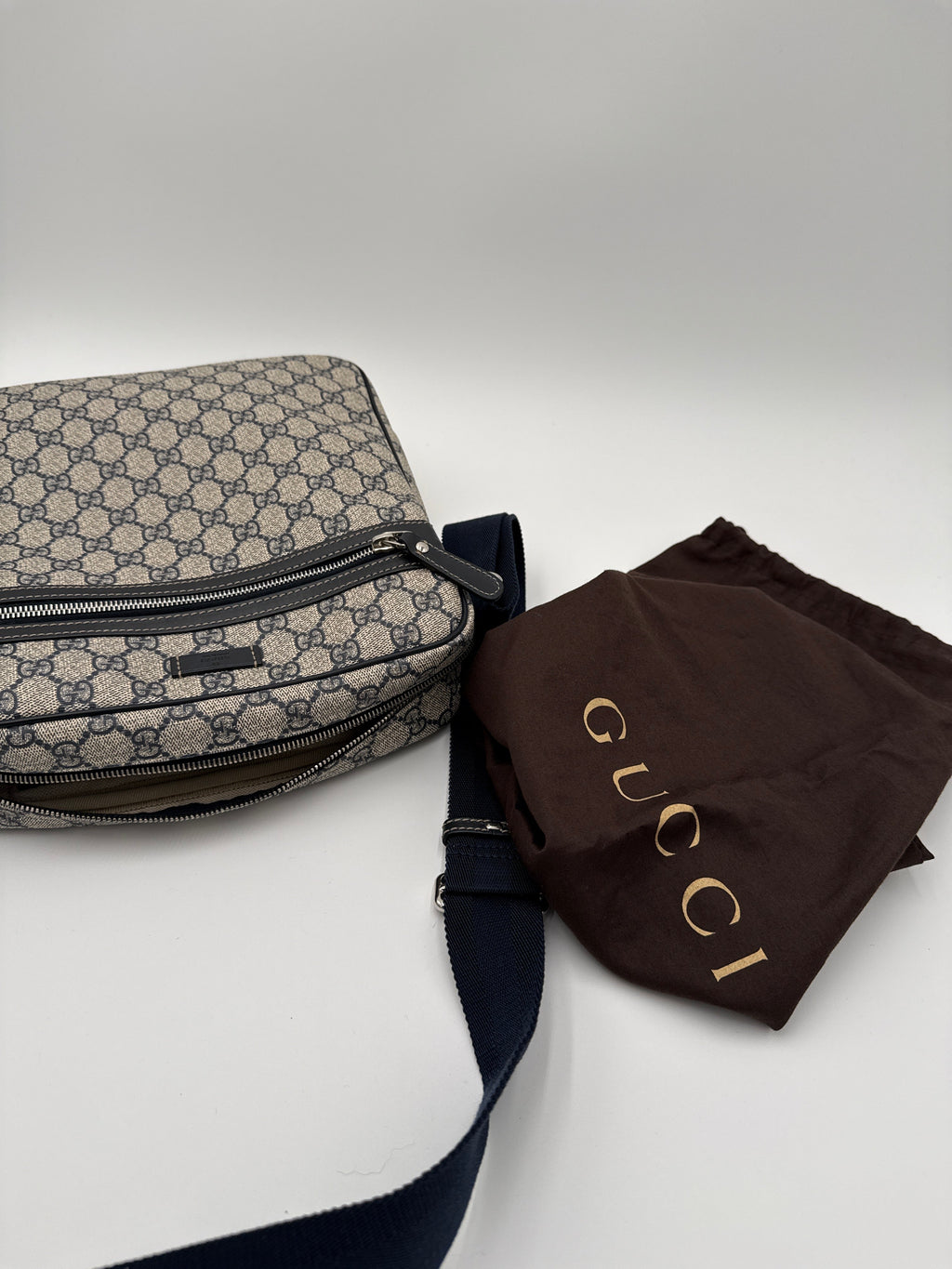 Gucci Borsello GG Supreme Uomo Gucci