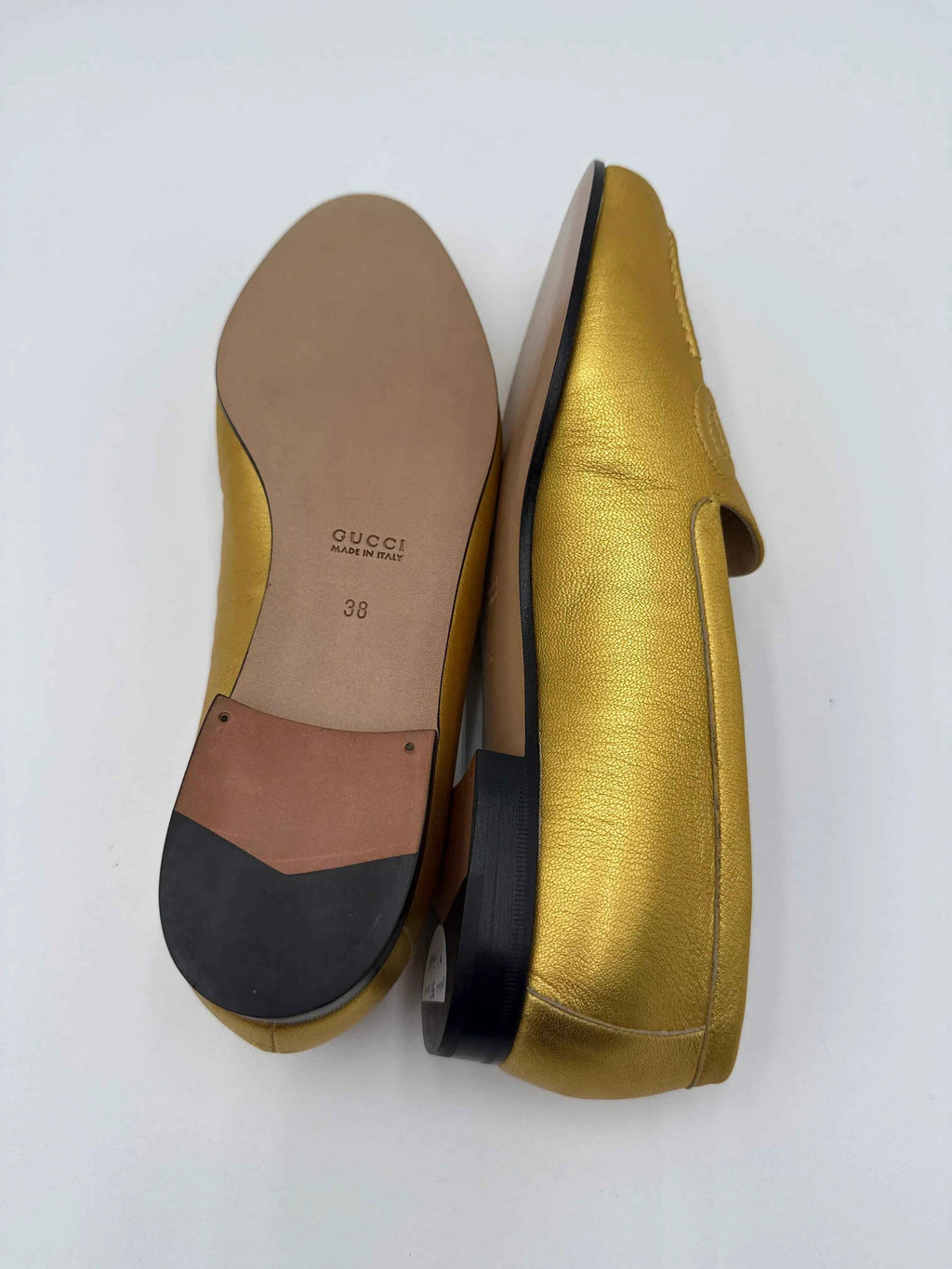 Gucci Horsebit  Mocassini Gold Vintage