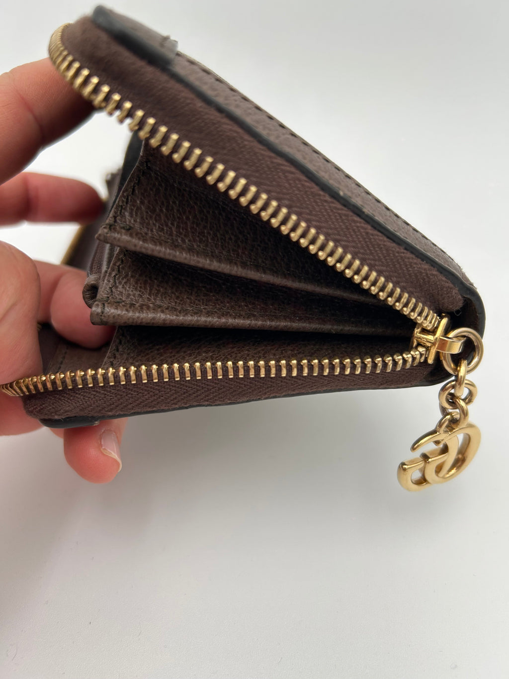 Gucci Portafoglio Ophidia in GG Supreme Marrone Gucci