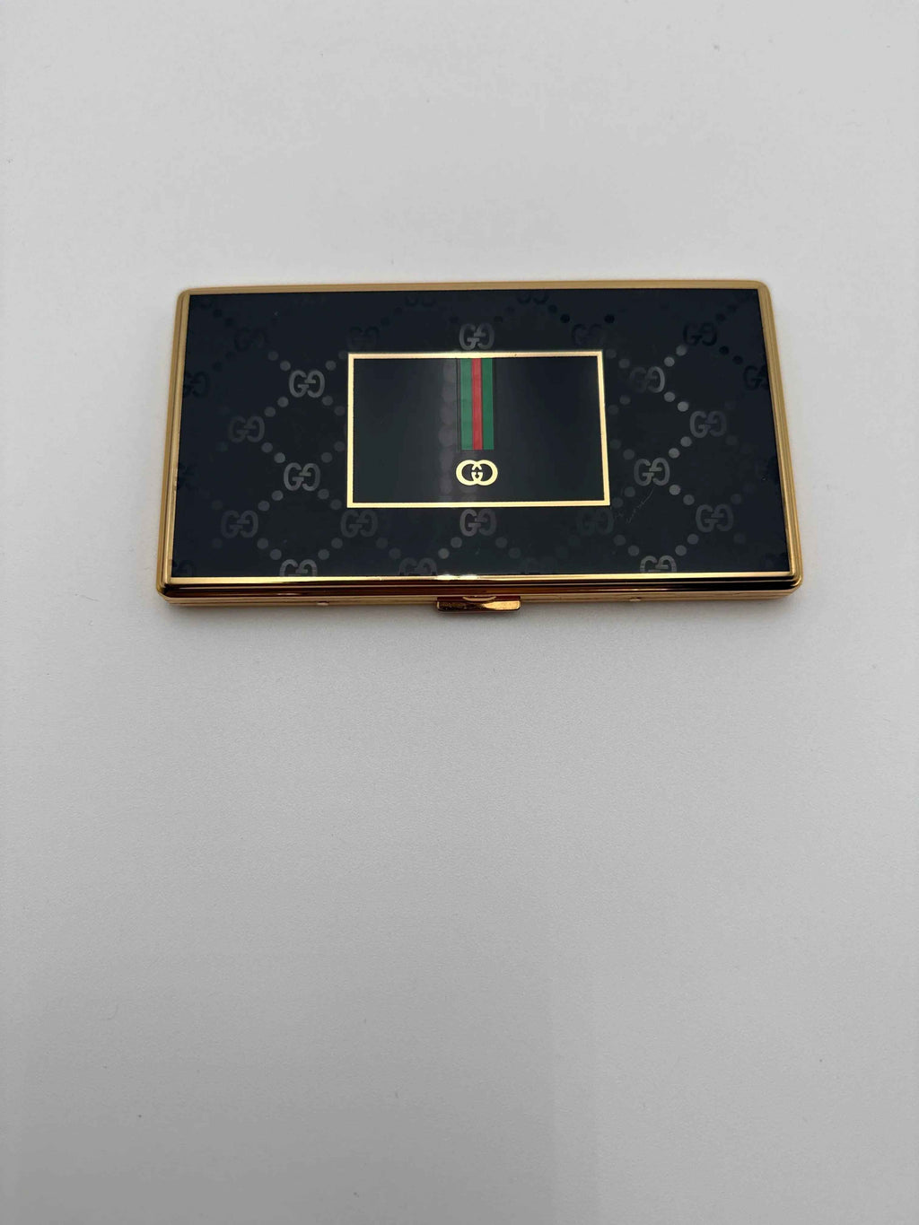Gucci Portasigarette Vintage in Metallo Dorato