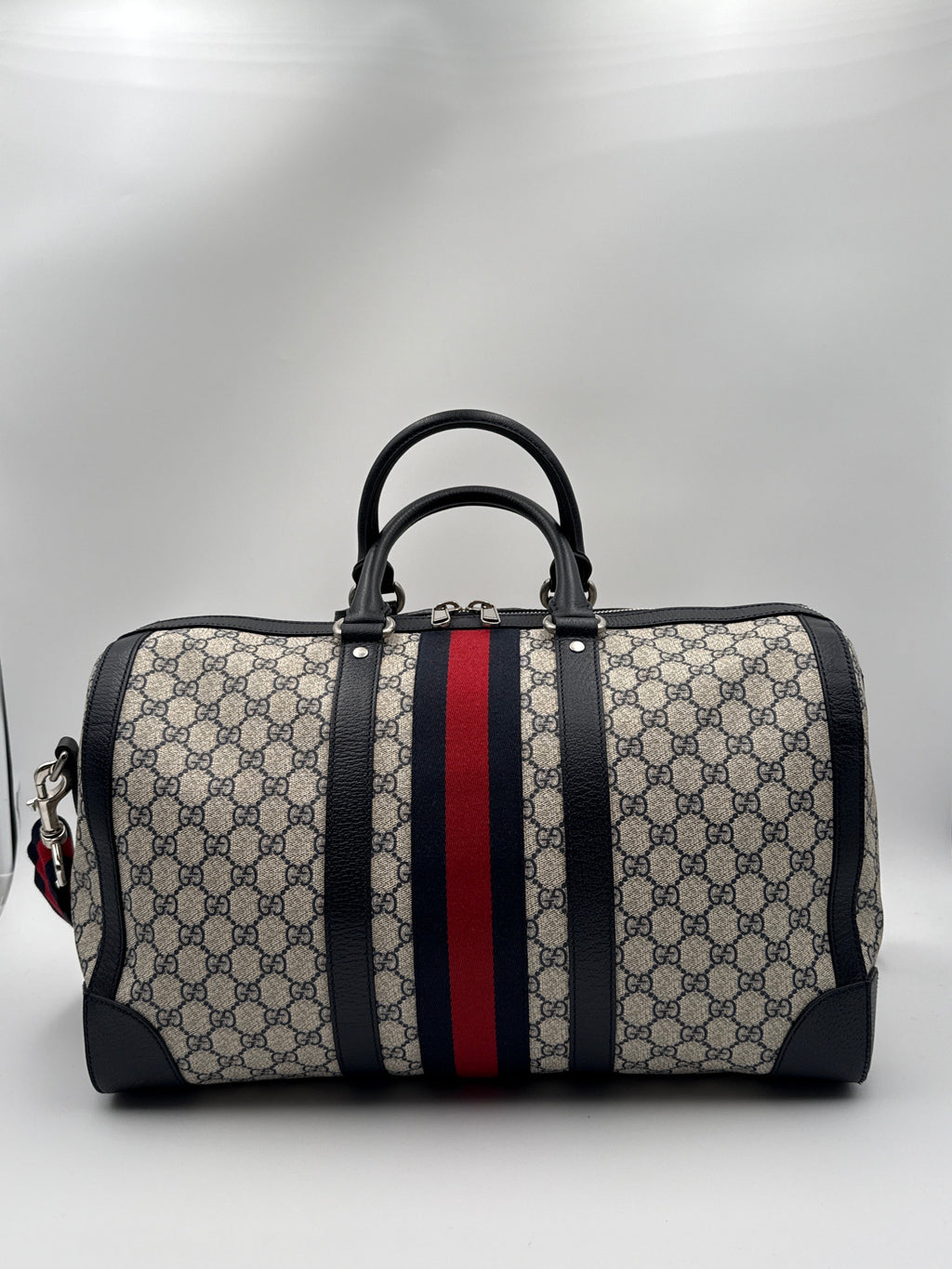 Gucci Savoy Tela Supreme GG Borsone Viaggio Beige Gucci