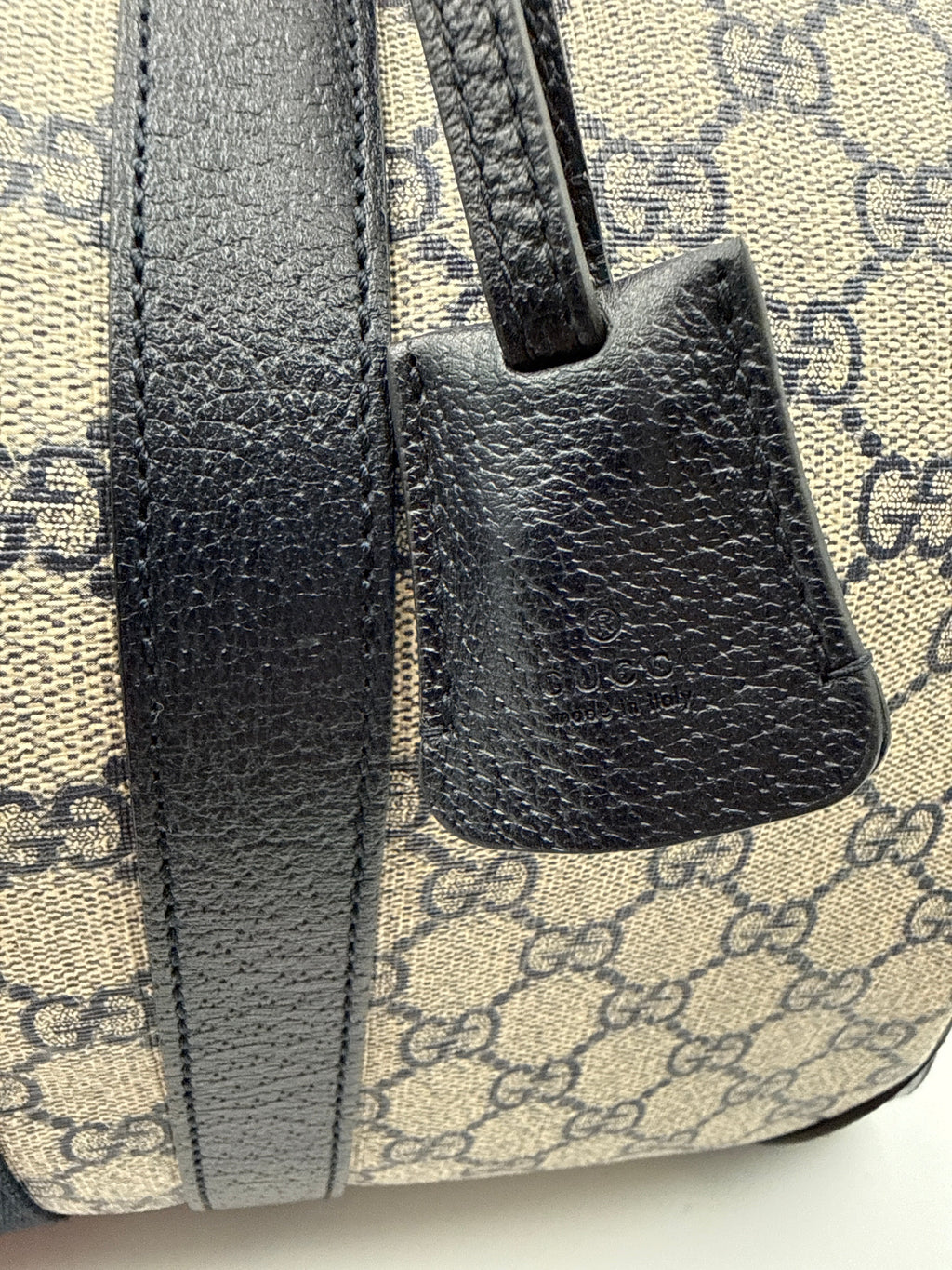 Gucci Savoy Tela Supreme GG Borsone Viaggio Beige Gucci