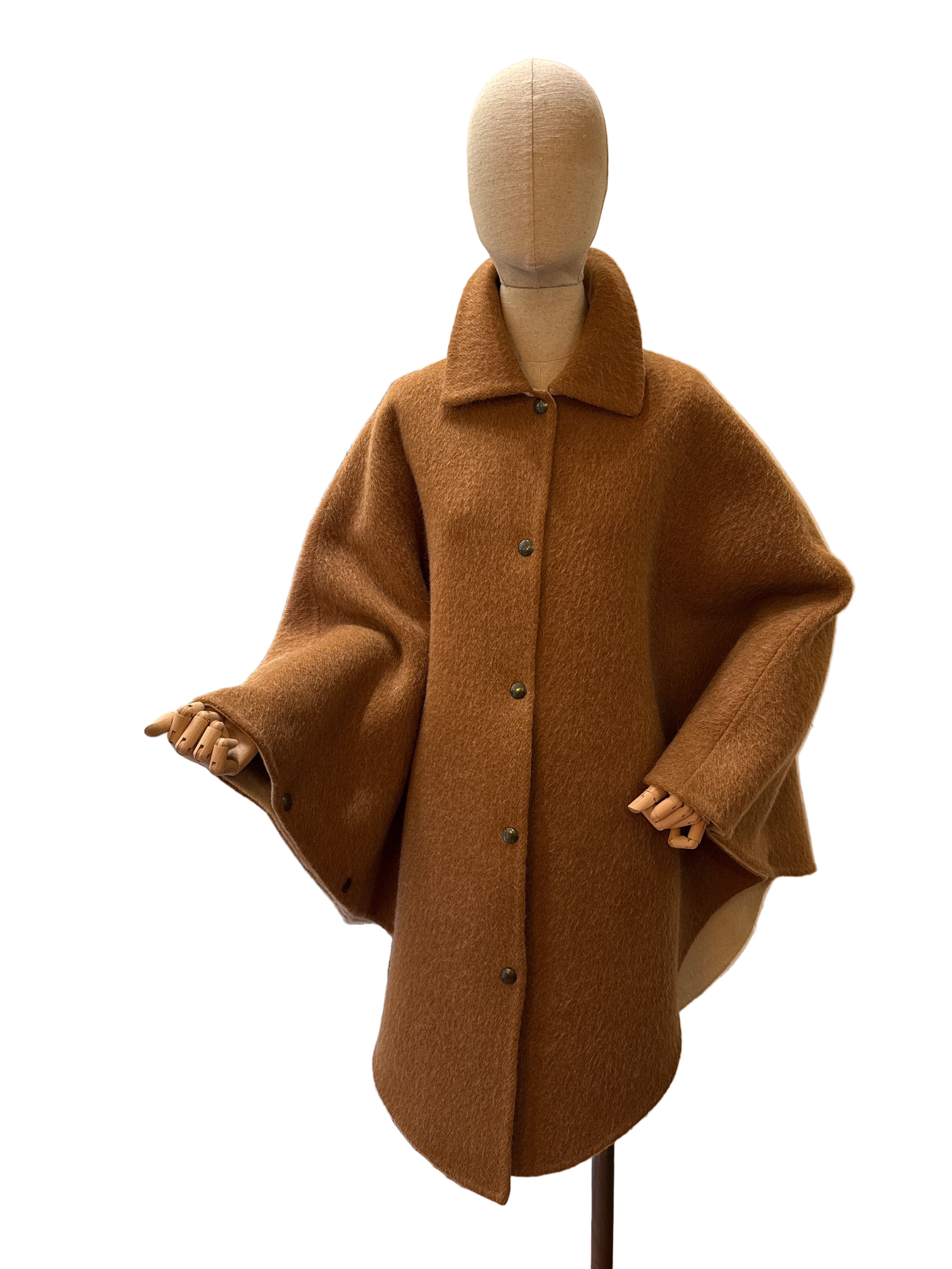 Hermès Mantella Vintage in Mohair color Cammello Hermès