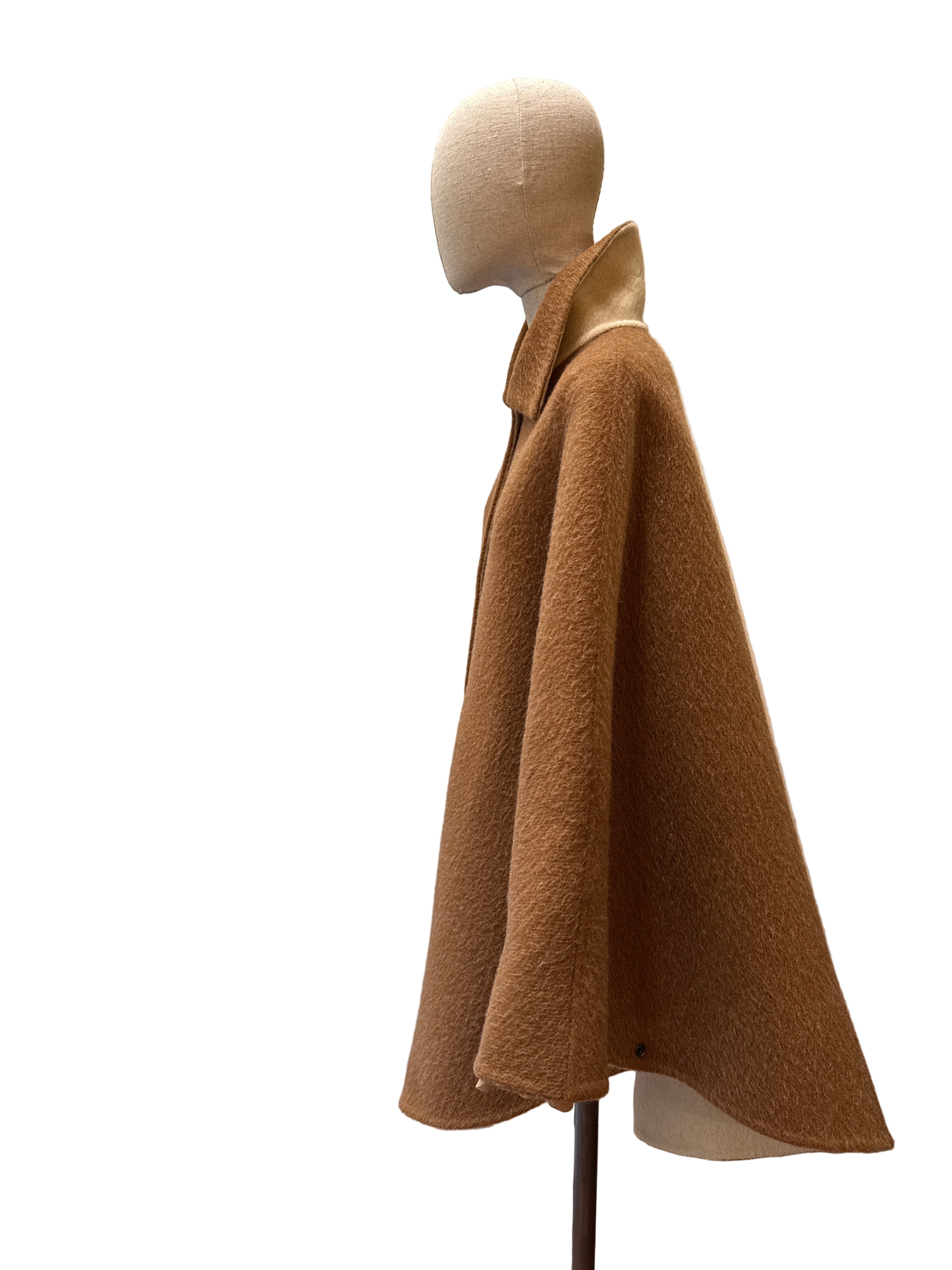 Hermès Mantella Vintage in Mohair color Cammello Hermès