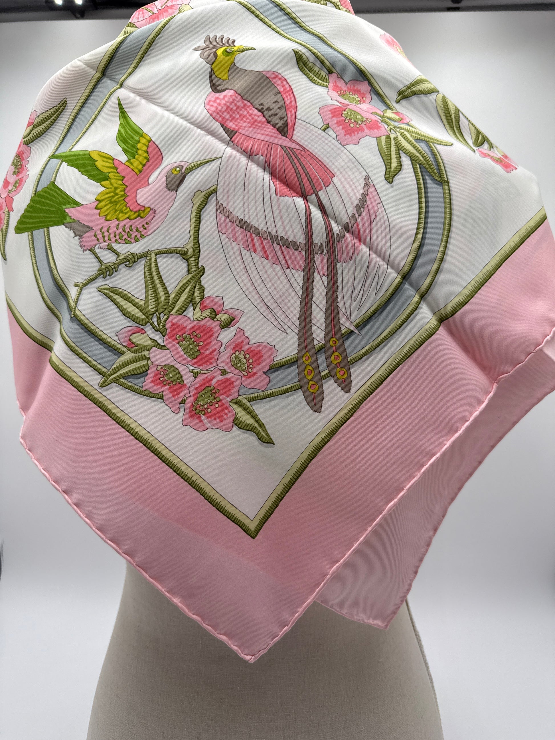 Hermès Vintage Foulard in Seta  “Caraibes” 1974 Christiane Vauzelles - Mercatino di Ninni