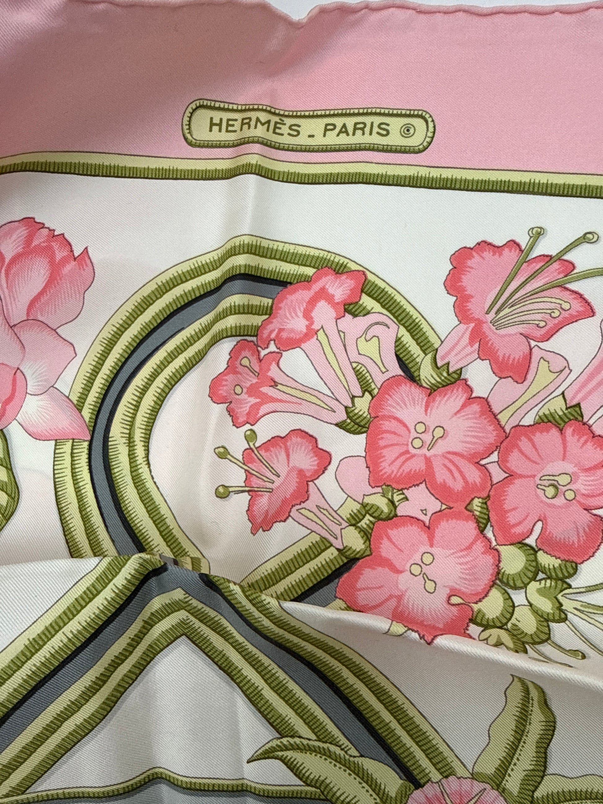 Hermès Vintage Foulard in Seta  “Caraibes” 1974 Christiane Vauzelles - Mercatino di Ninni