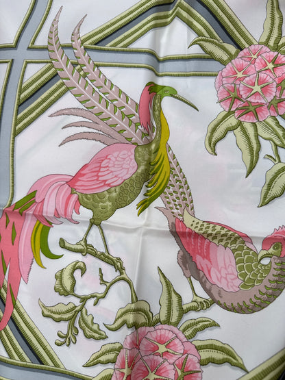 Hermès Vintage Foulard in Seta  “Caraibes” 1974 Christiane Vauzelles - Mercatino di Ninni