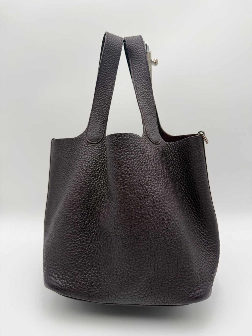 Hermès borsa Picotin lock in pelle Taurillon Clemence - Mercatino di Ninni