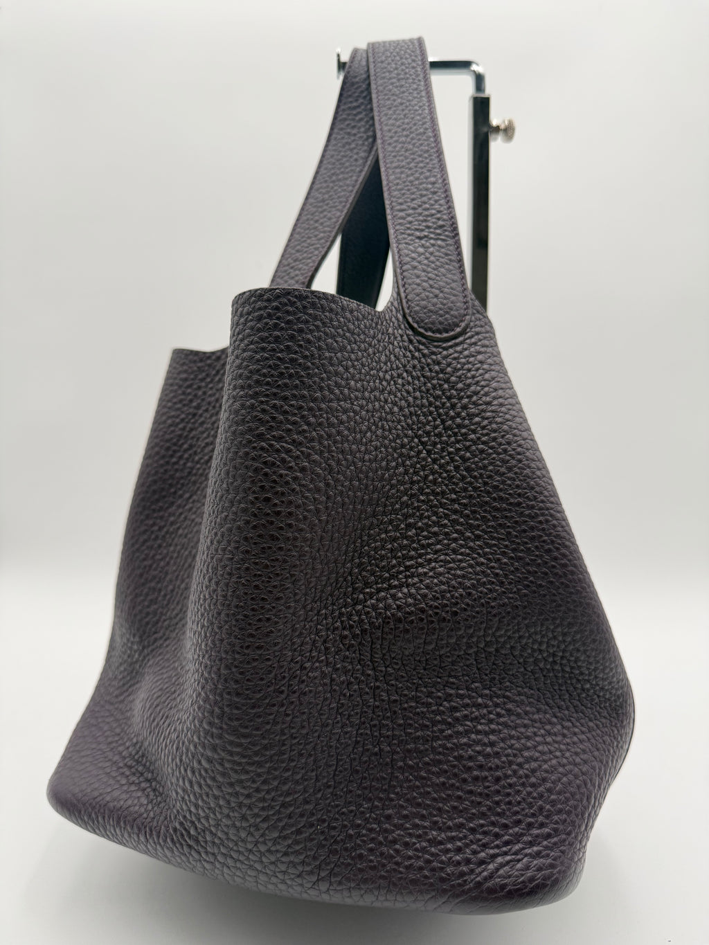 Hermès borsa Picotin lock in pelle Taurillon Clemence - Mercatino di Ninni