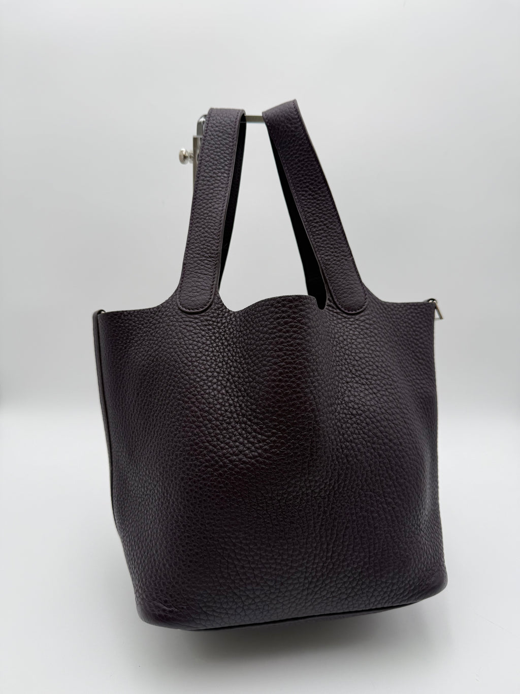 Hermès borsa Picotin lock in pelle Taurillon Clemence - Mercatino di Ninni