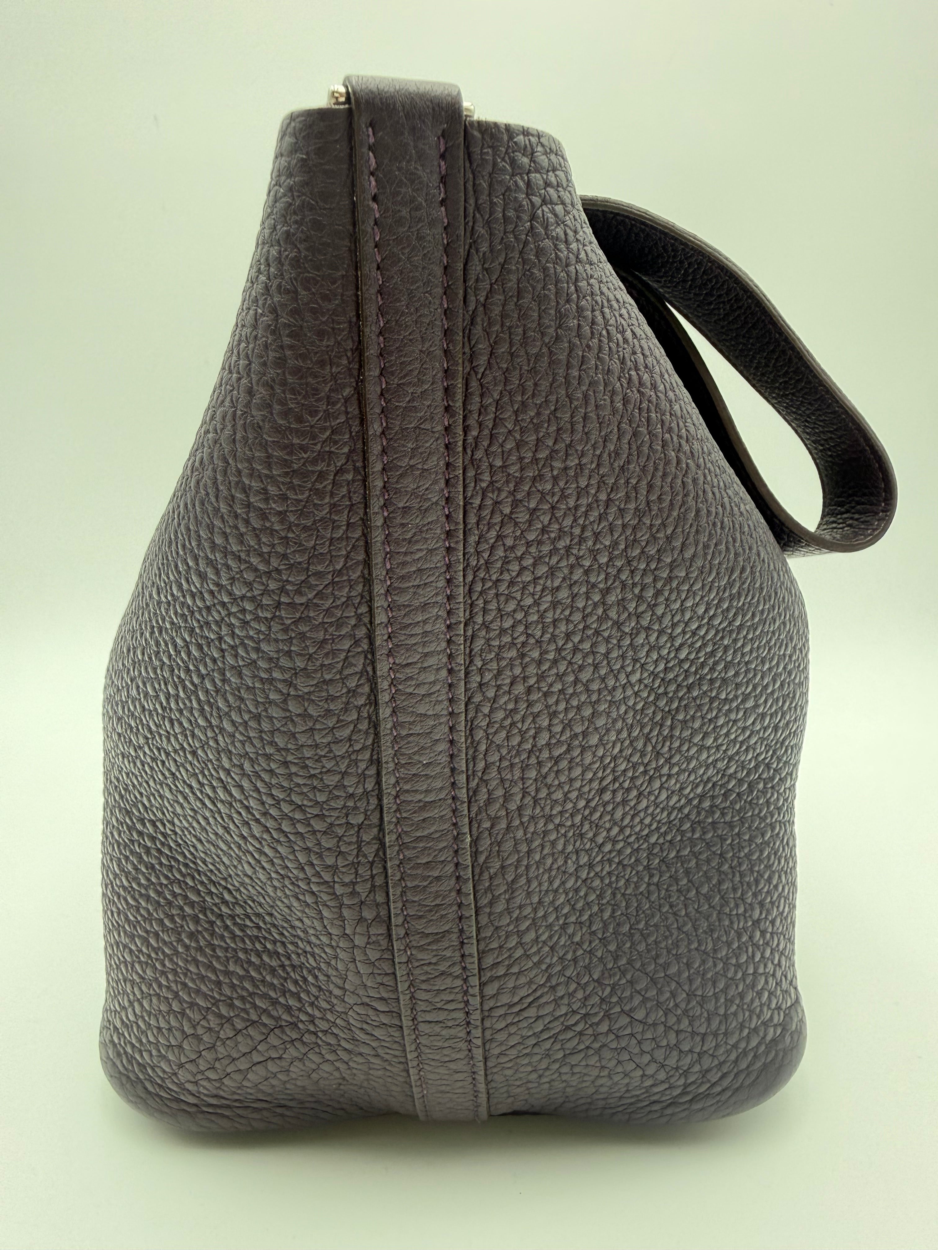 Hermès borsa Picotin lock in pelle Taurillon Clemence - Mercatino di Ninni
