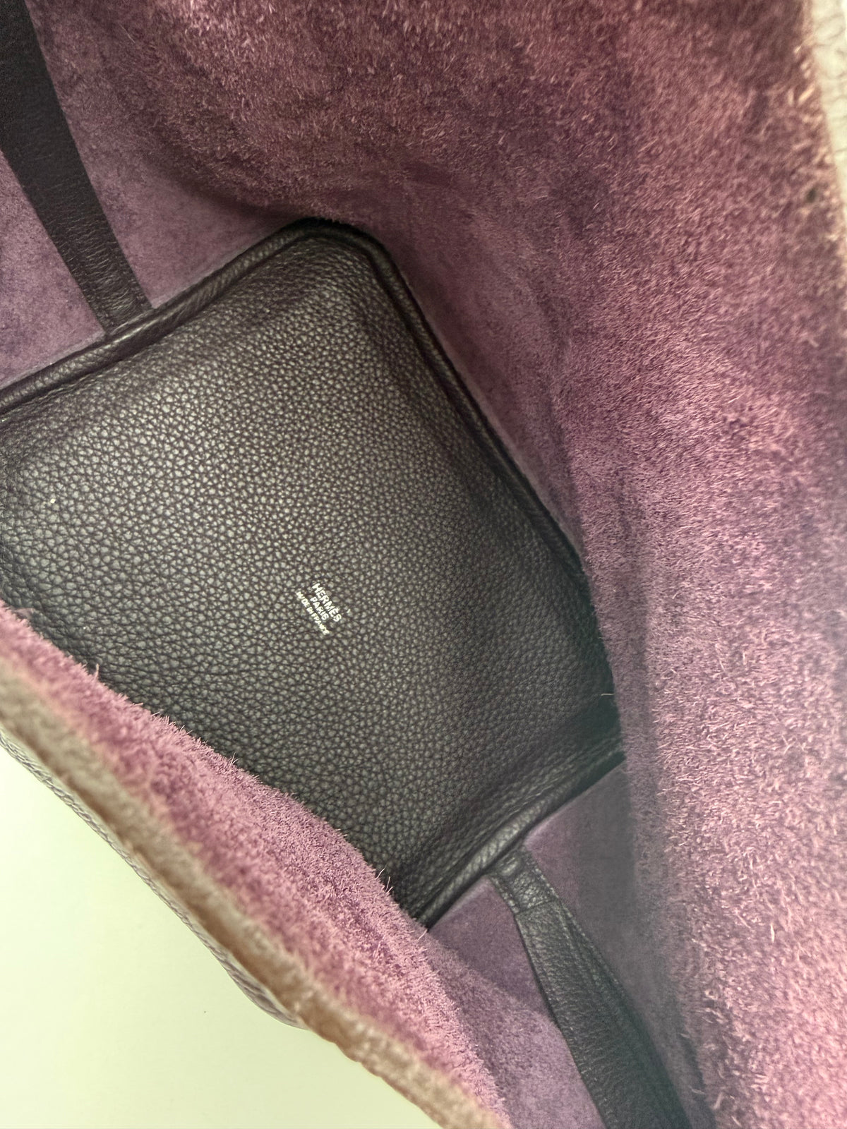 Hermès borsa Picotin lock in pelle Taurillon Clemence - Mercatino di Ninni
