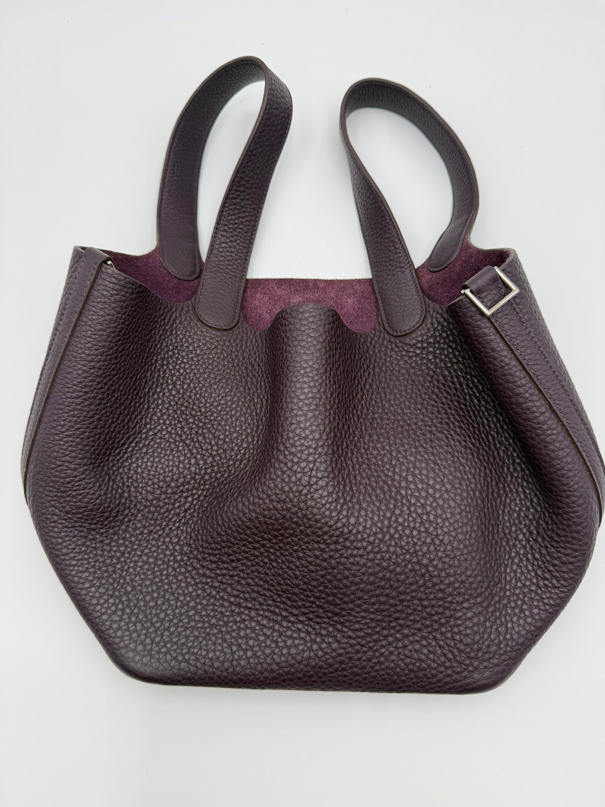 Hermès borsa Picotin lock in pelle Taurillon Clemence - Mercatino di Ninni