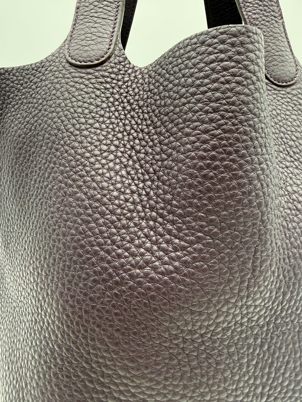 Hermès borsa Picotin lock in pelle Taurillon Clemence - Mercatino di Ninni