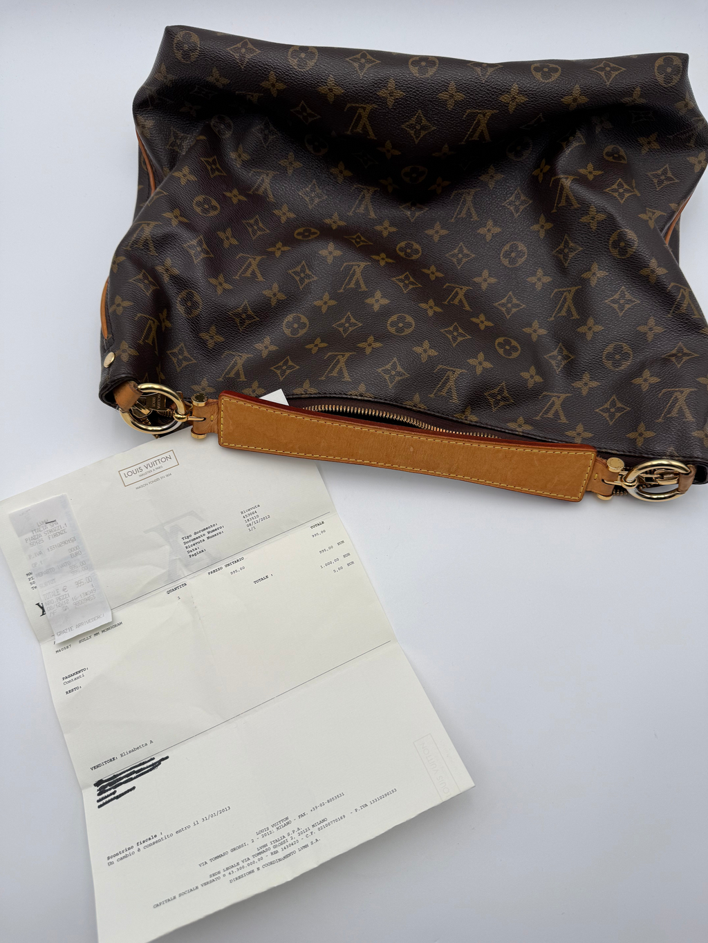 Borsa Louis  Vuitton Sully MM in Tela Monogram