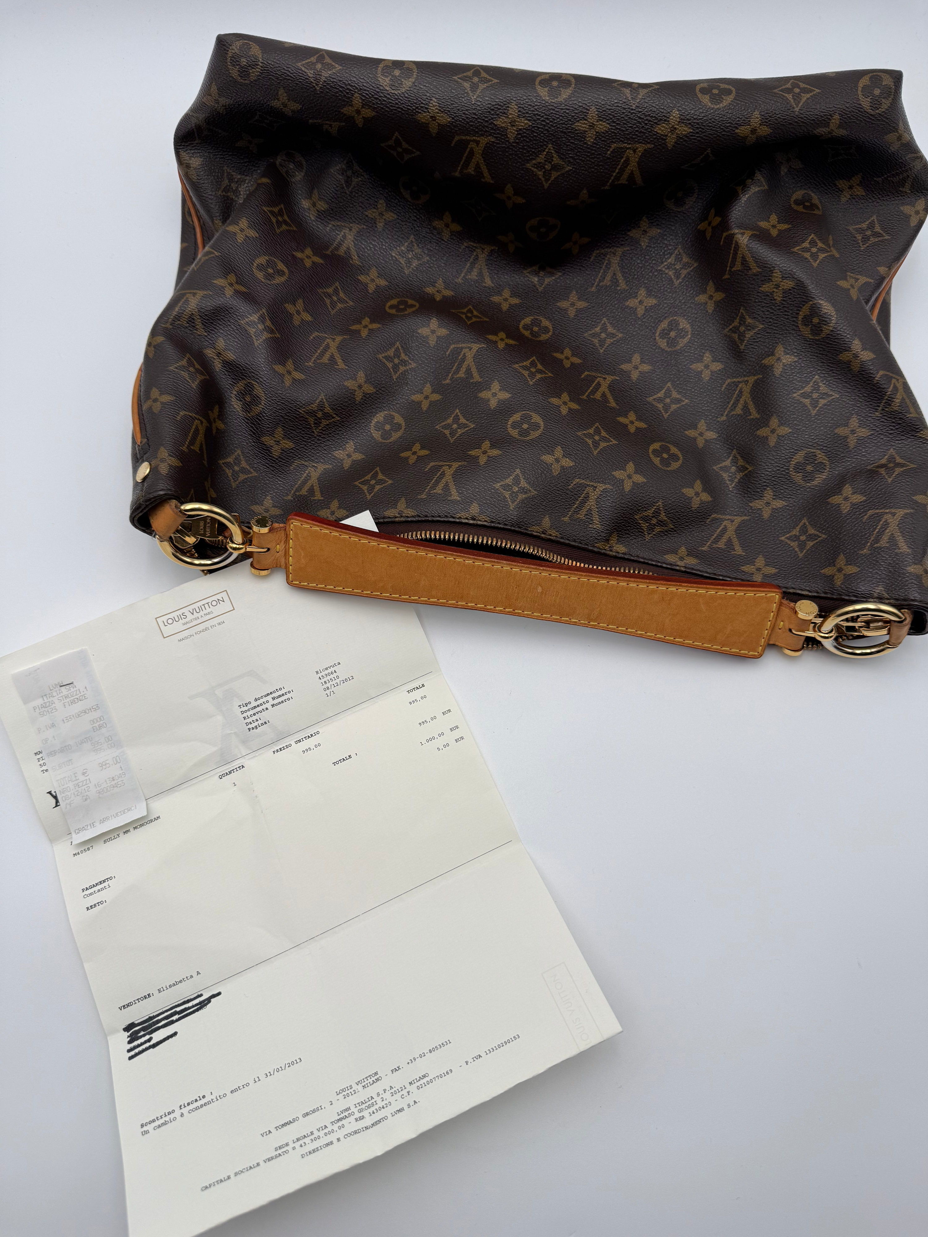 Borsa Louis  Vuitton Sully MM in Tela Monogram