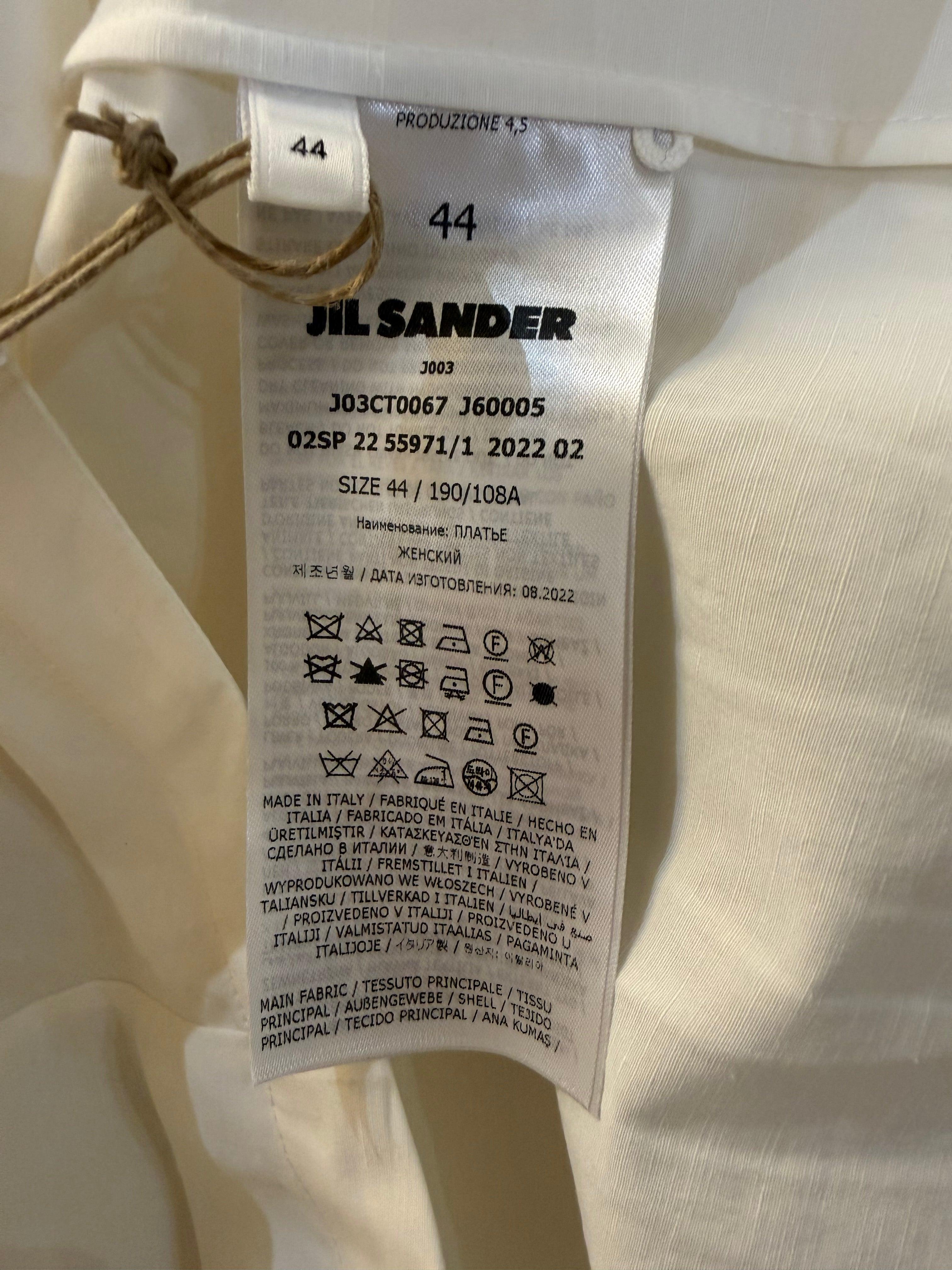 Camicia Jil Sander  Oversize con Maniche a Pipistrello - Mercatino di Ninni
