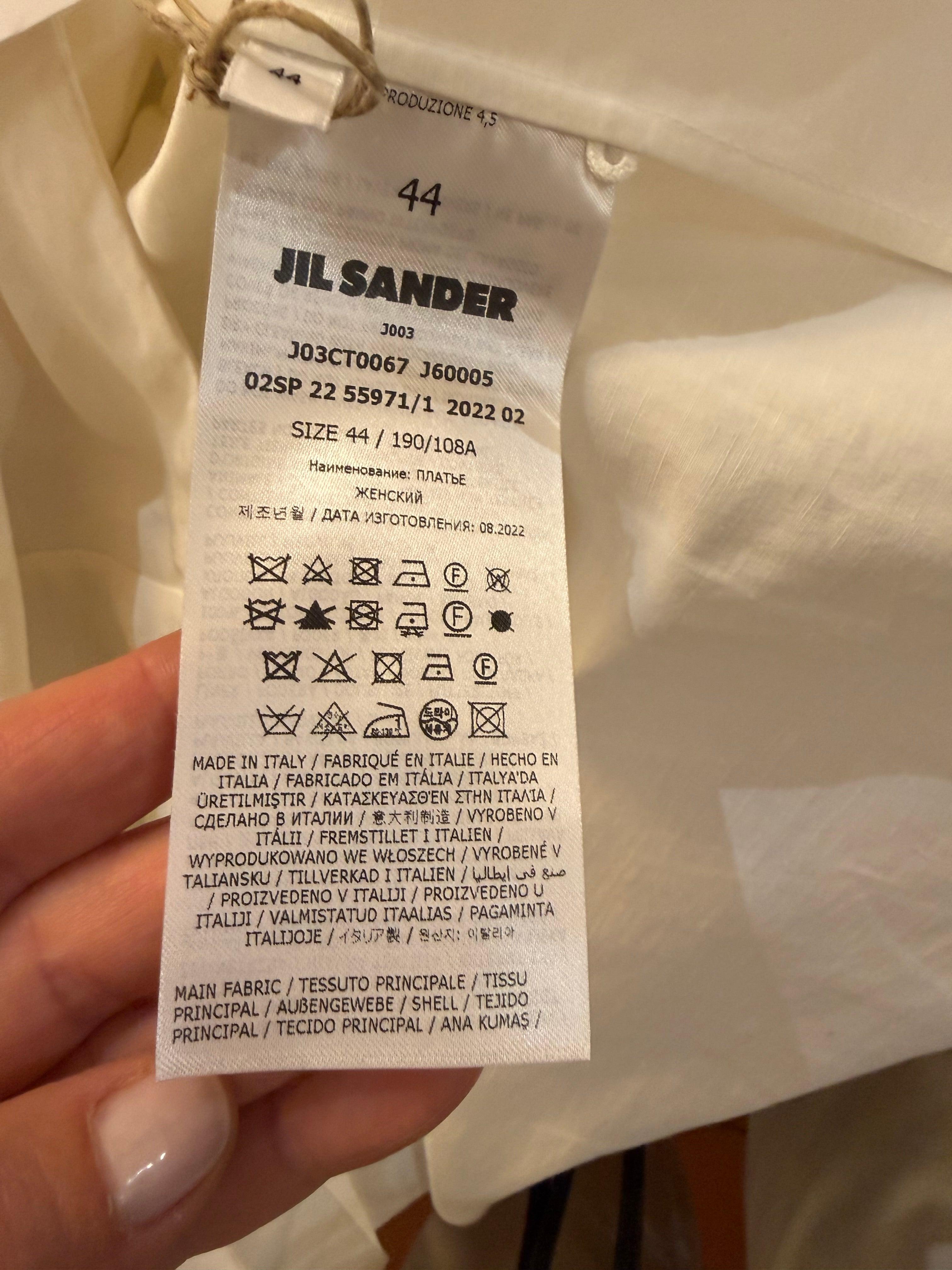Camicia Jil Sander  Oversize con Maniche a Pipistrello - Mercatino di Ninni