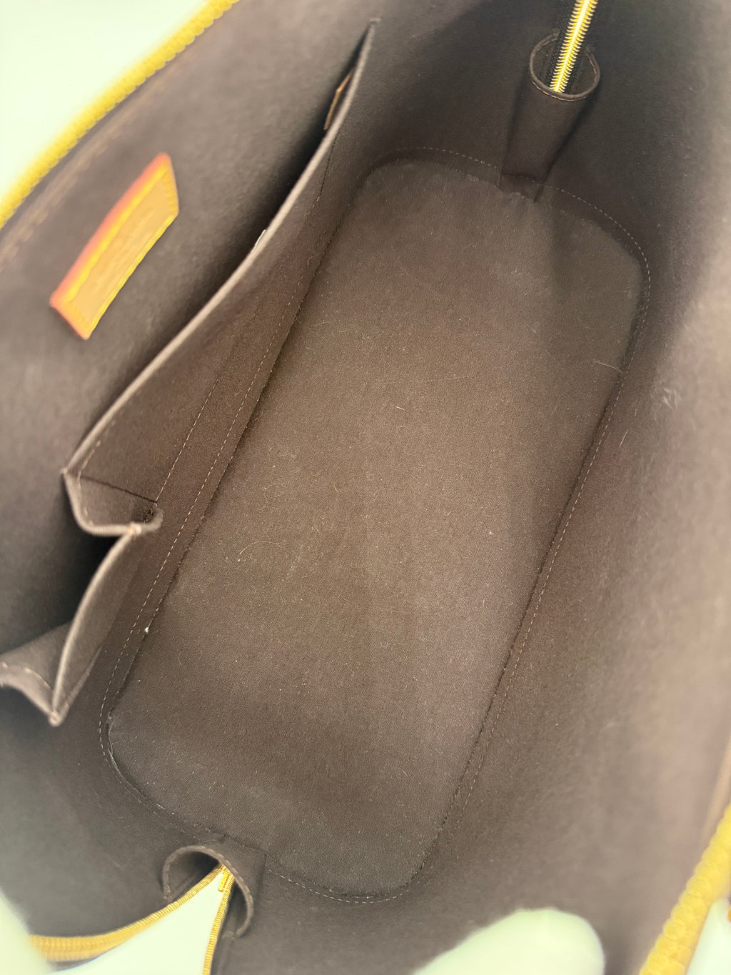 Louis Vuitton Borsa Alma MM in Pelle Monogram Vernice Bordeaux - Mercatino di Ninni