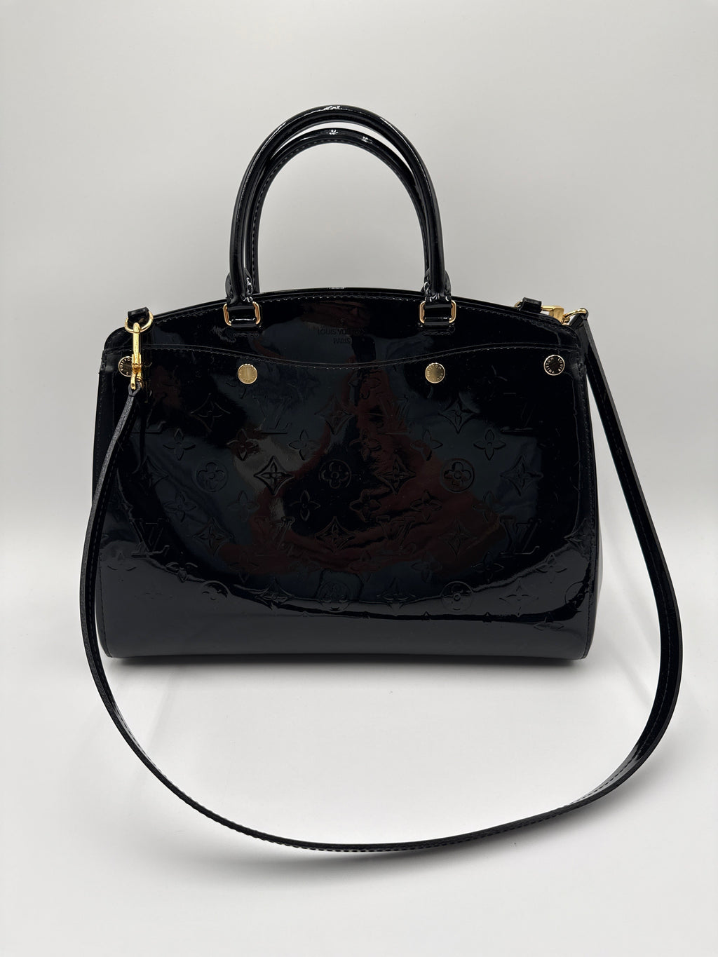 Louis Vuitton Borsa Brea MM Vernice Nera Louis vuitton