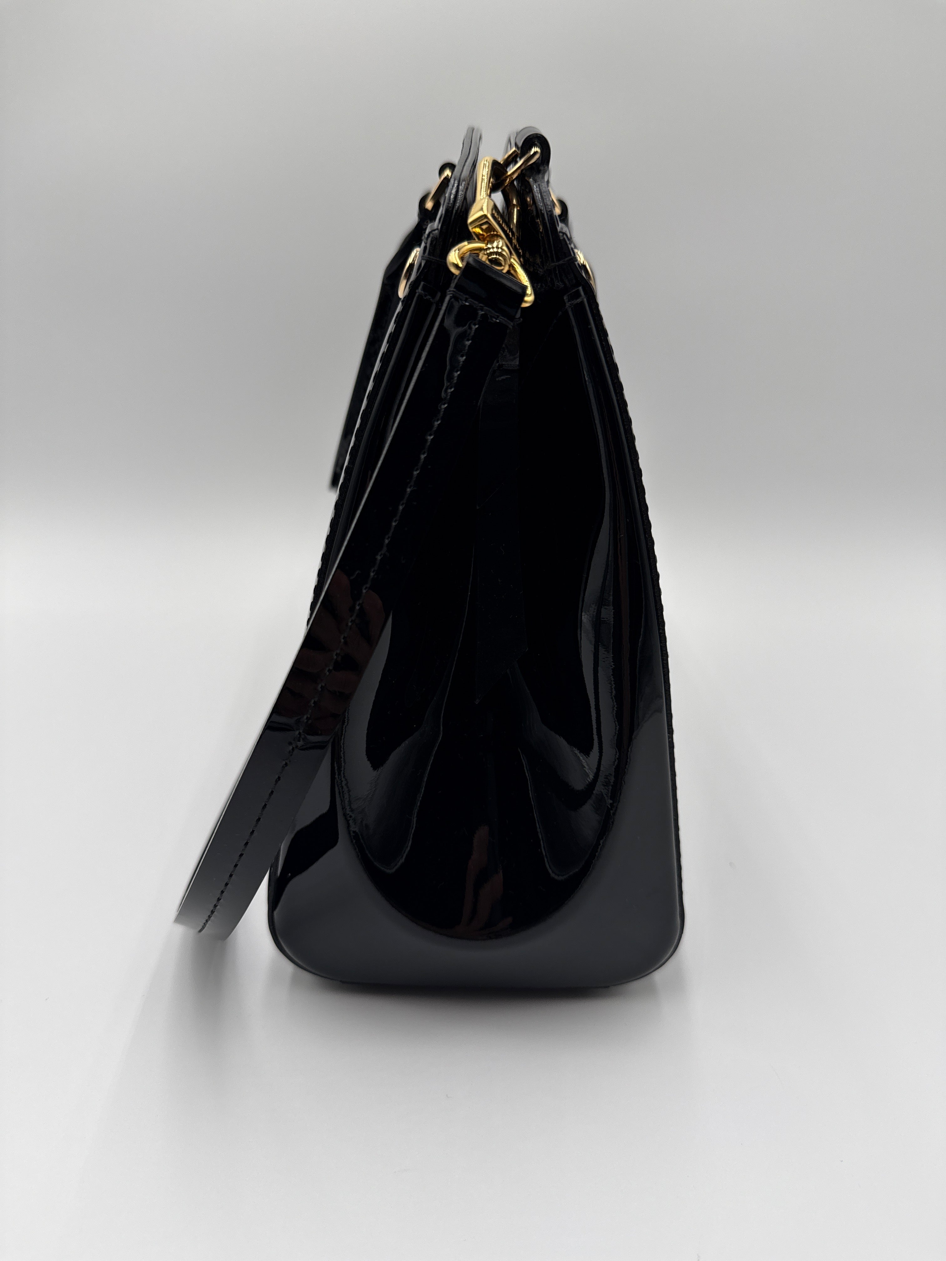 Louis Vuitton Borsa Brea MM Vernice Nera Louis vuitton