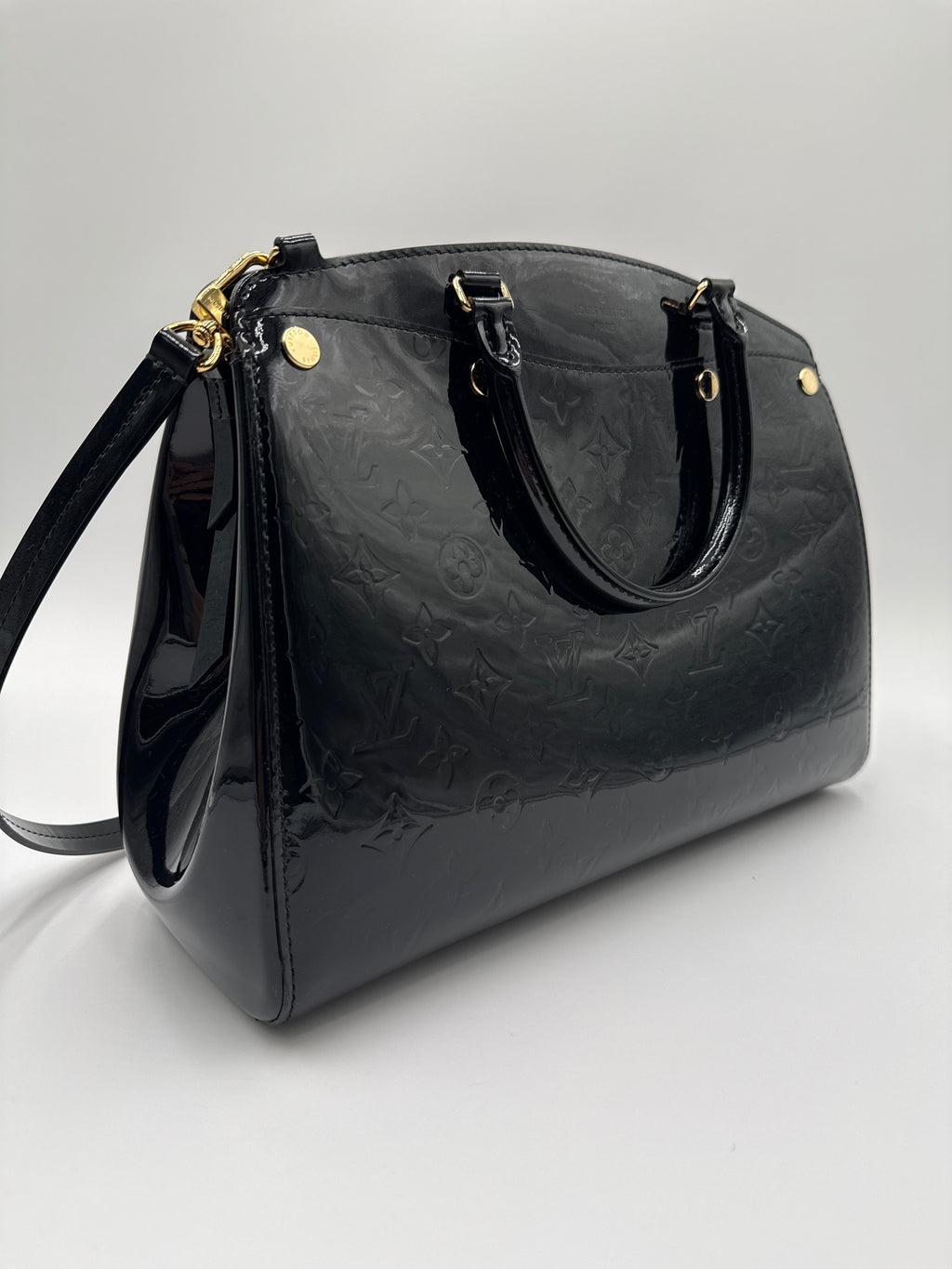 Louis Vuitton Borsa Brea MM Vernice Nera Louis vuitton