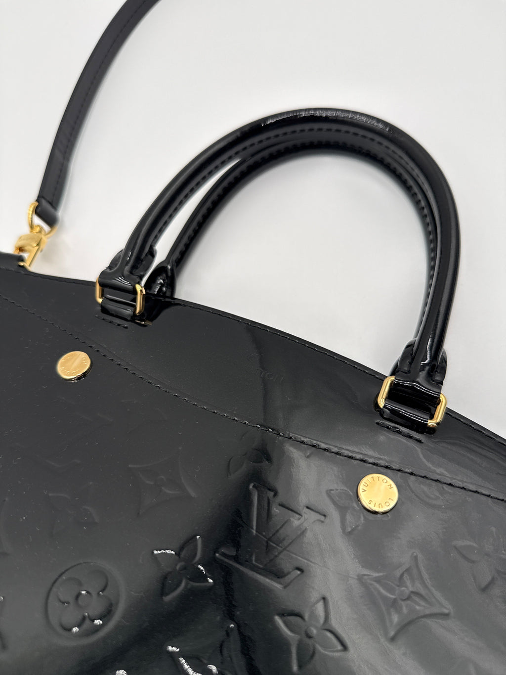 Louis Vuitton Borsa Brea MM Vernice Nera Louis vuitton