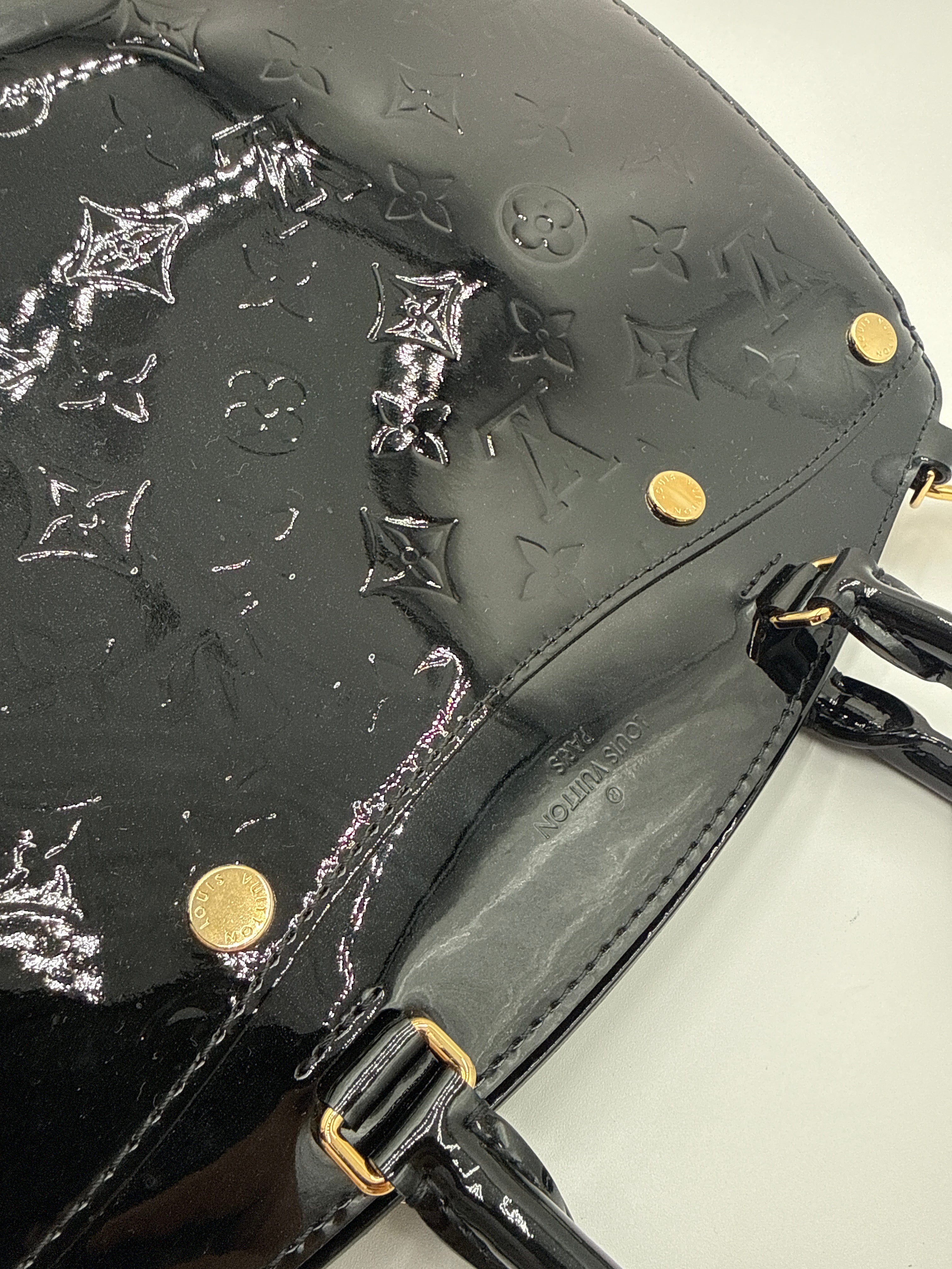 Louis Vuitton Borsa Brea MM Vernice Nera Louis vuitton