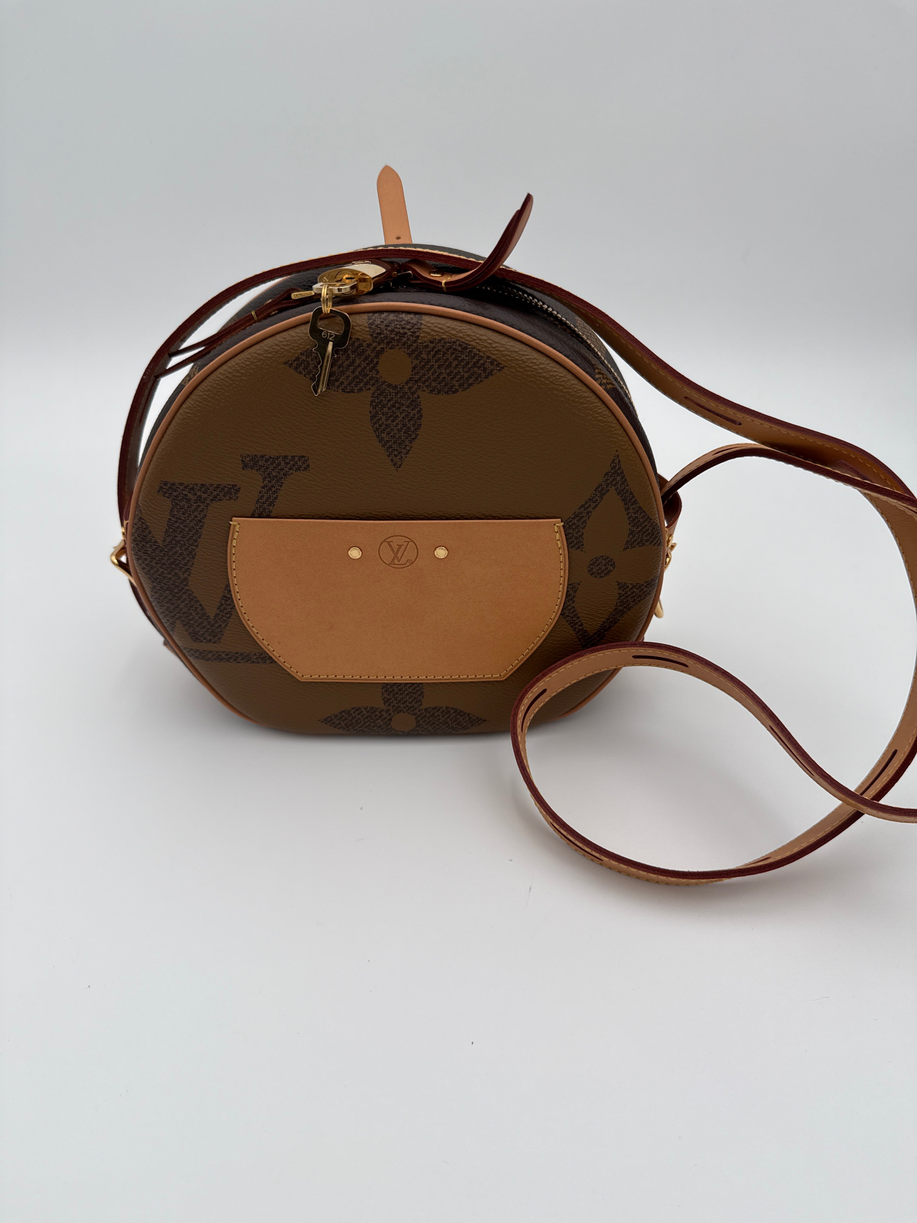 Louis Vuitton Borsa Petite Boîte Chapeau Marrone Louis vuitton