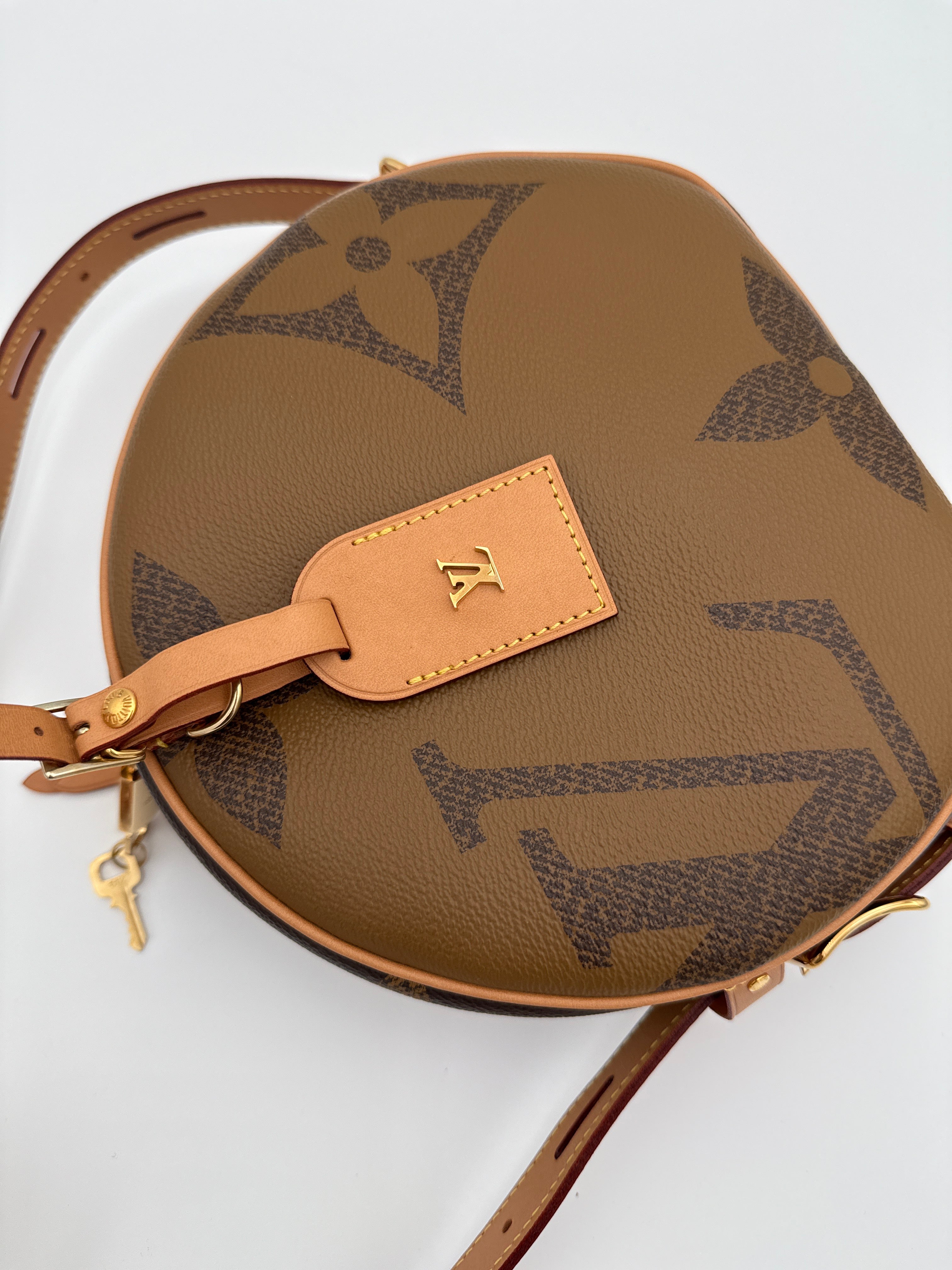 Louis Vuitton Borsa Petite Boîte Chapeau Marrone Louis vuitton