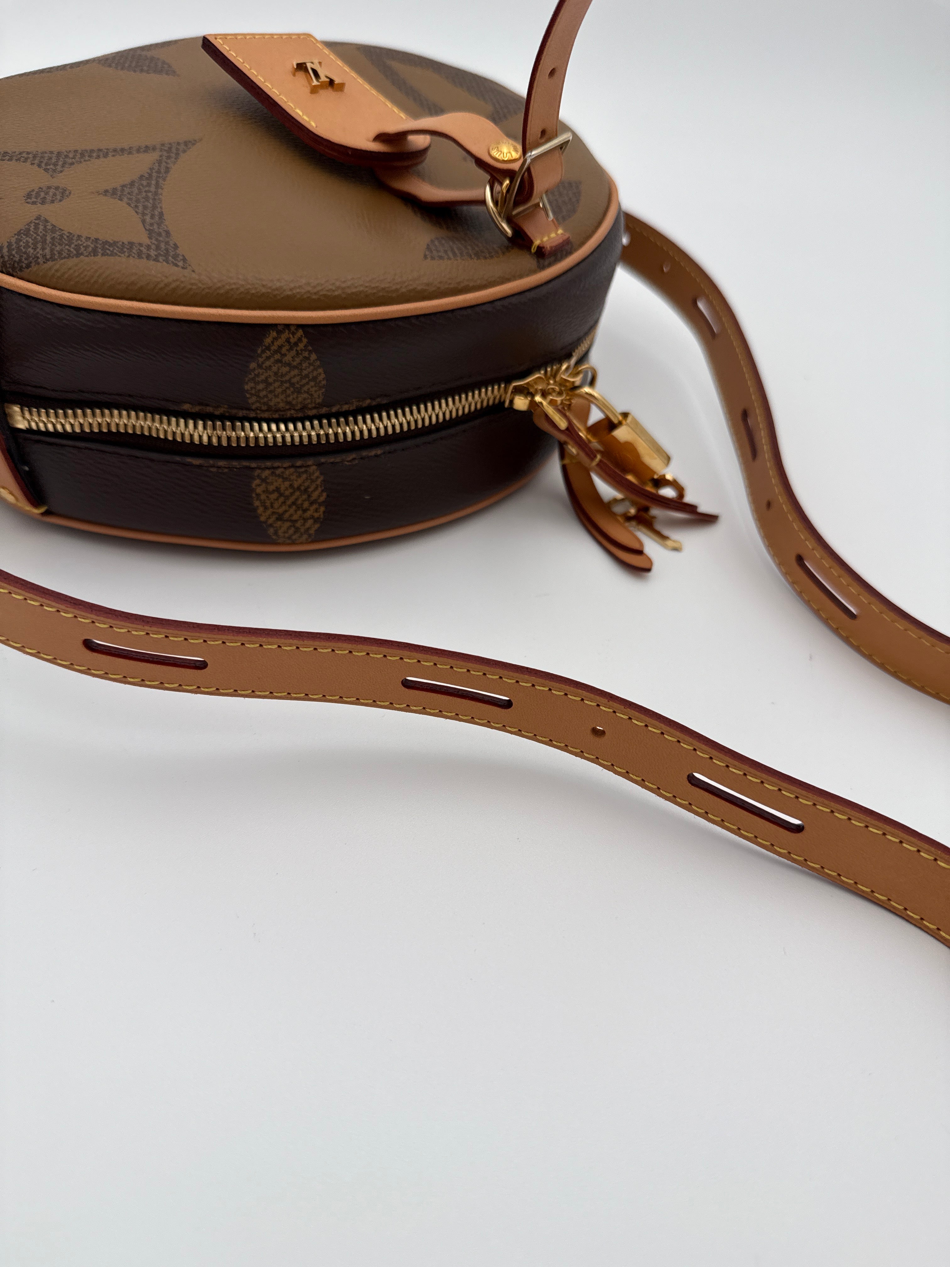 Louis Vuitton Borsa Petite Boîte Chapeau Marrone Louis vuitton