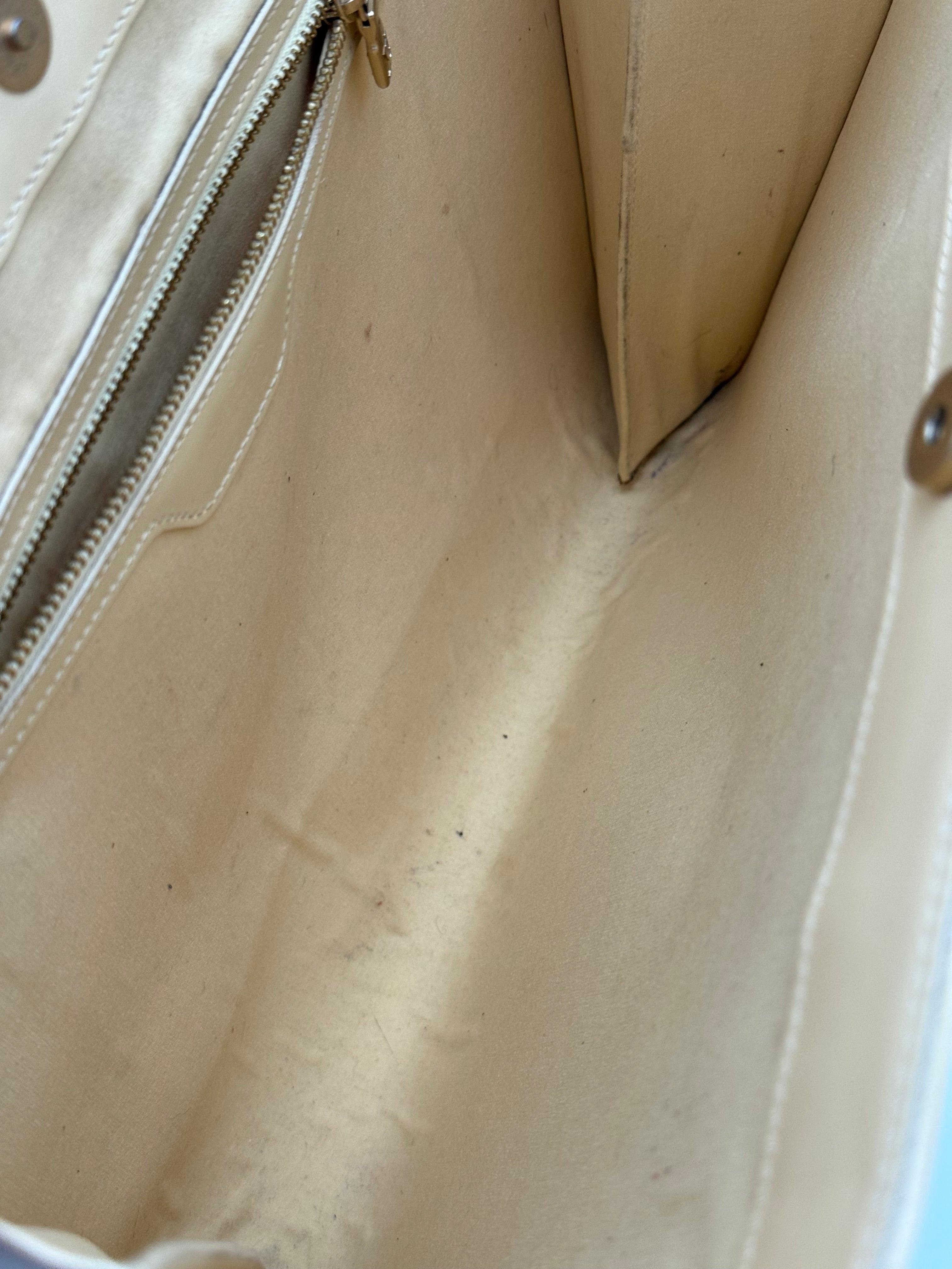 Louis Vuitton Borsa Saint Tropez in Pelle Epi Giallo Burro - Mercatino di Ninni
