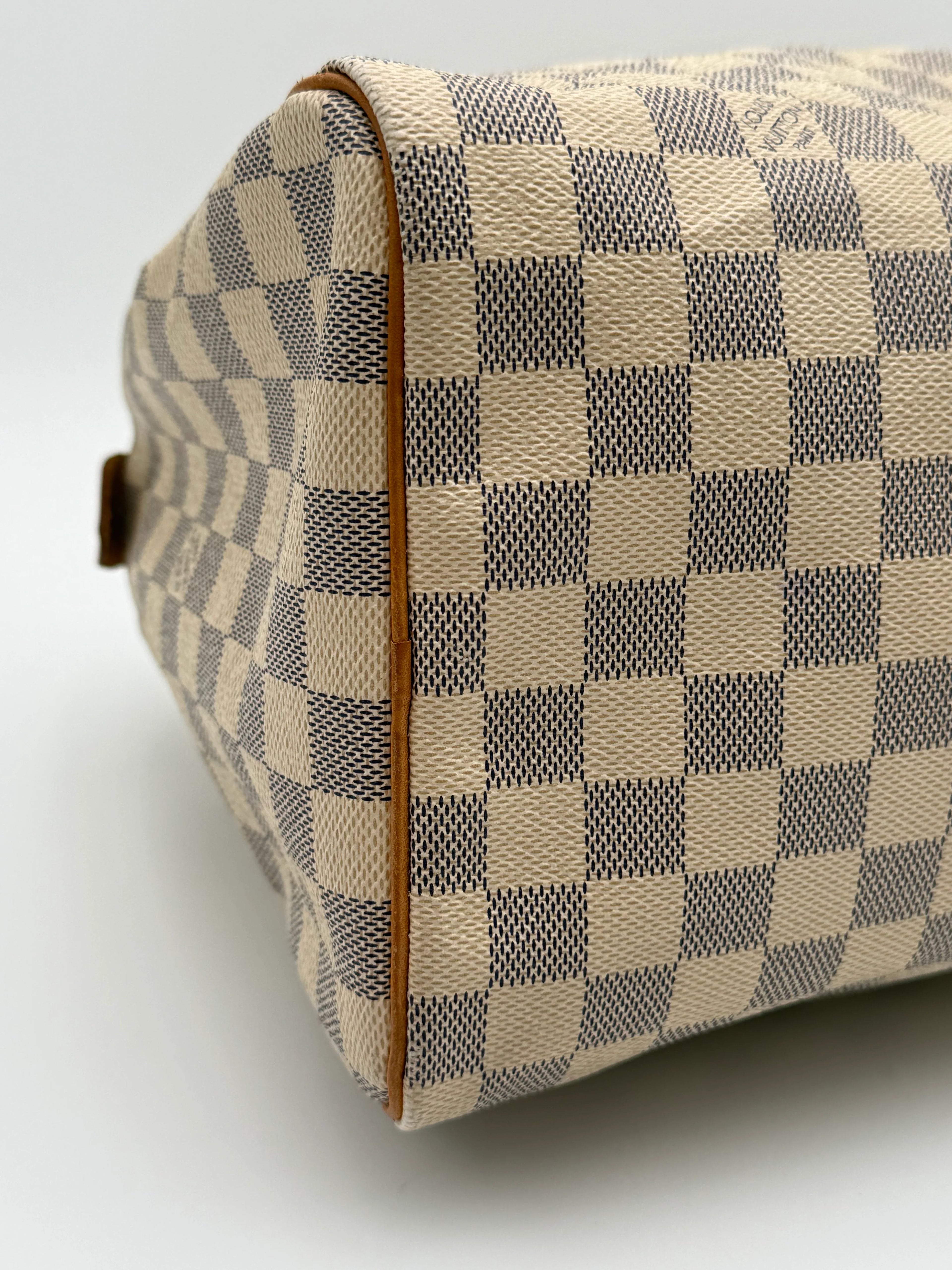 Louis-Vuitton-Borsa-Speedy-Damier-Vintage-Avorio-e-Beige-Mercatino-di-Ninni-71546049724765 - Mercatino di Ninni