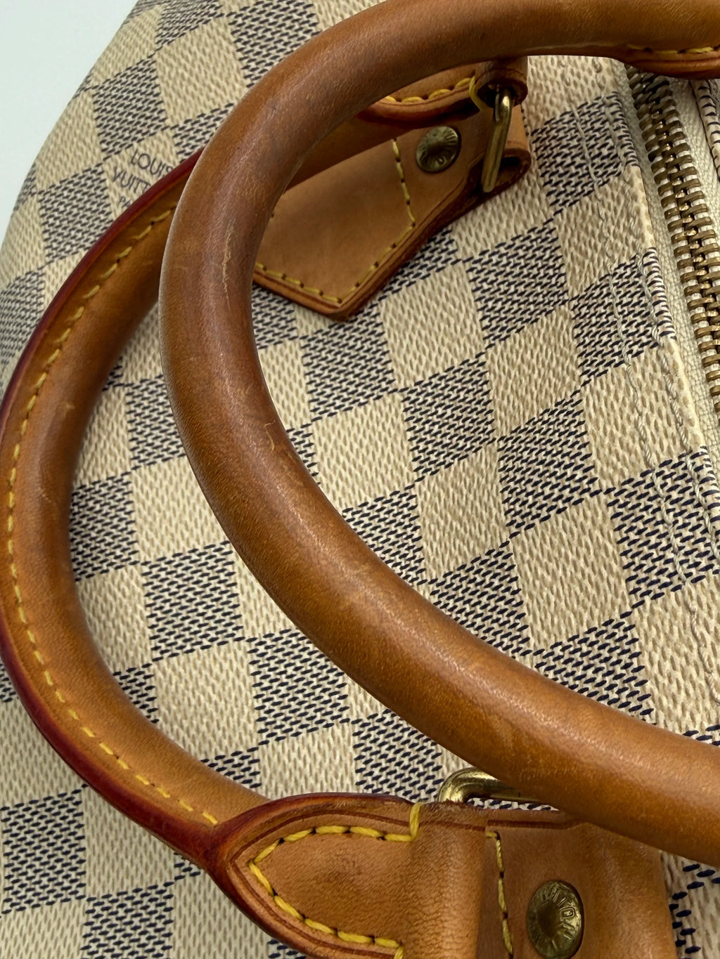 Louis-Vuitton-Borsa-Speedy-Damier-Vintage-Avorio-e-Beige-Mercatino-di-Ninni-71546061455709 - Mercatino di Ninni