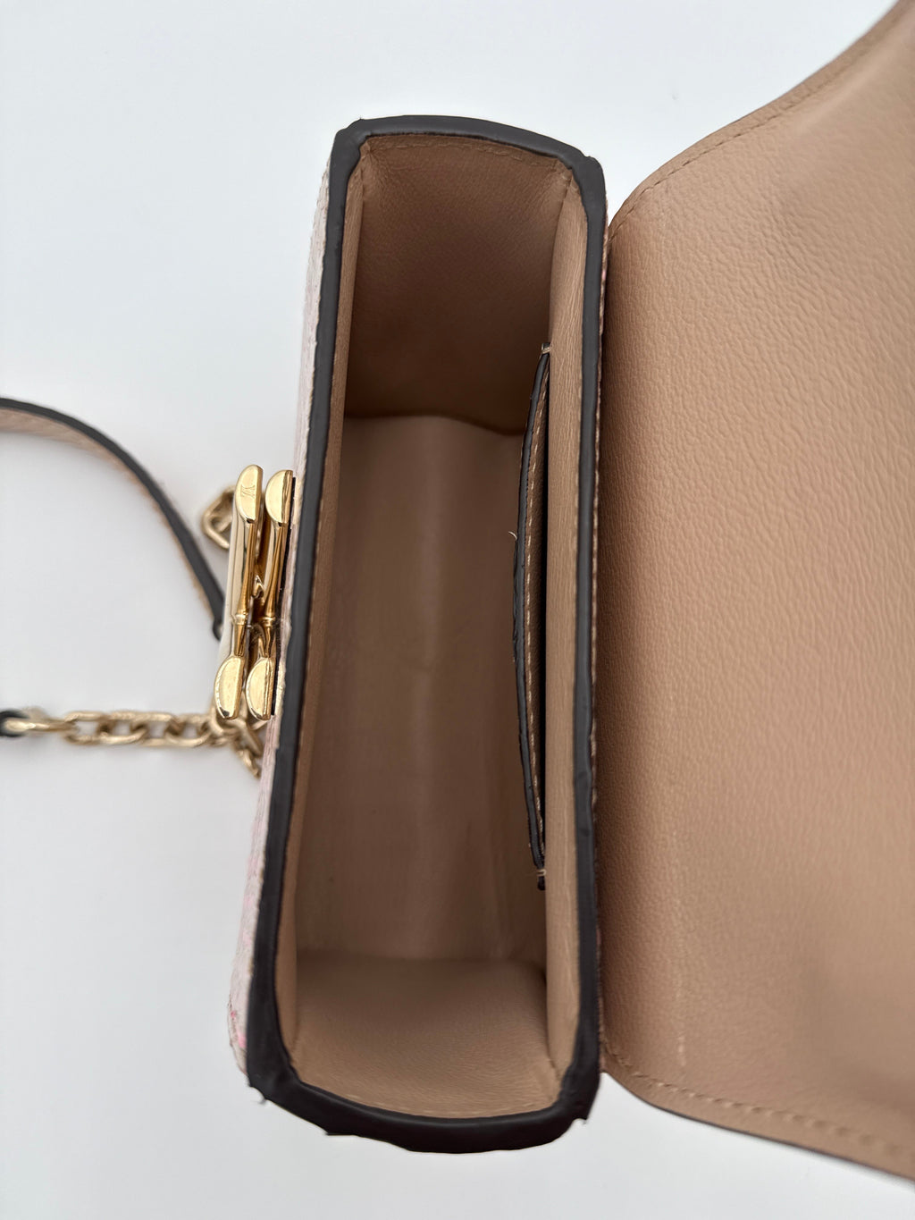 Louis Vuitton Borsa Twist Mini in Pelle di Pitone Rosa Louis vuitton