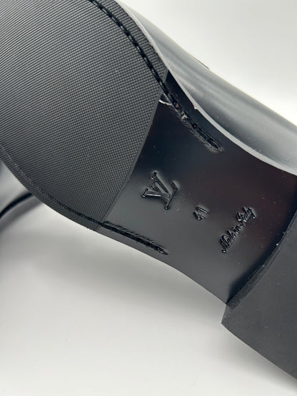 Louis Vuitton Mocassini Uniform in Pelle Nera Louis vuitton