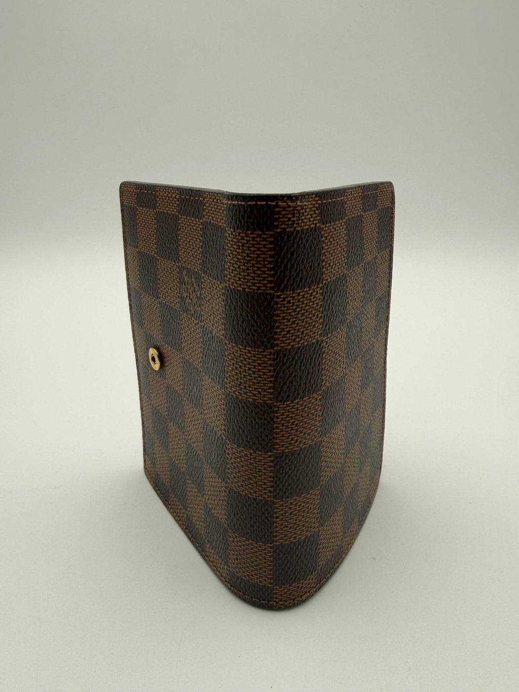 Louis Vuitton Portafoglio in Tela Damier Ebene Marrone - Mercatino di Ninni
