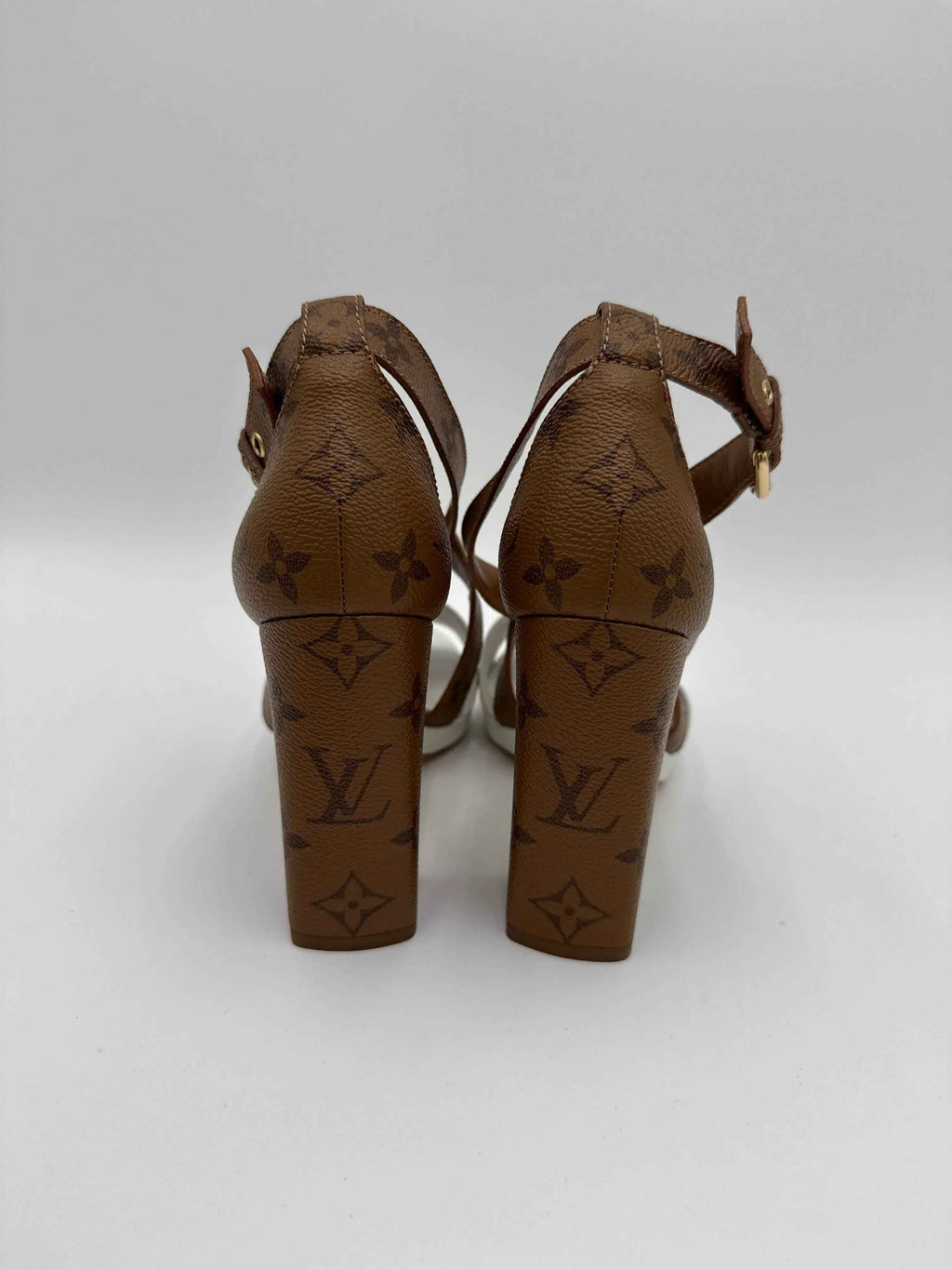 Louis Vuitton Sandali Bicolore Pelle Biana
